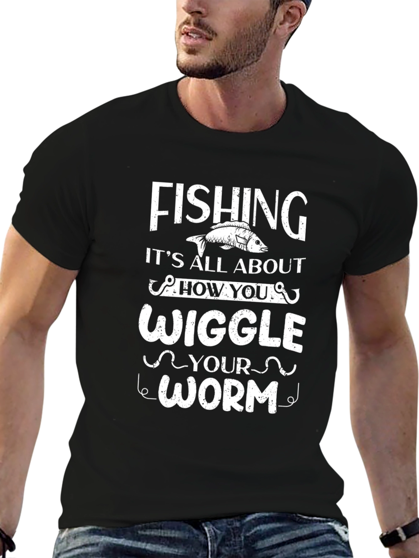 Fishing Wiggle Your Worm T-Shirt
