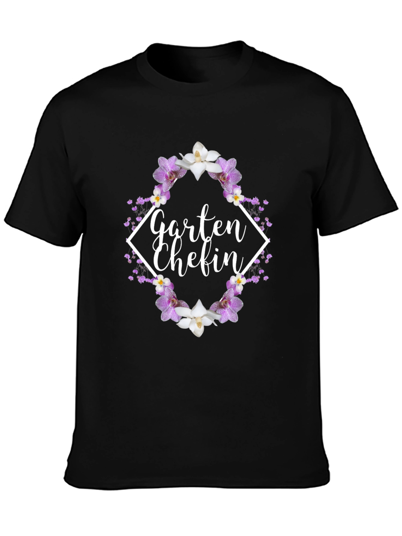 Garten Chefin Floral T-Shirt