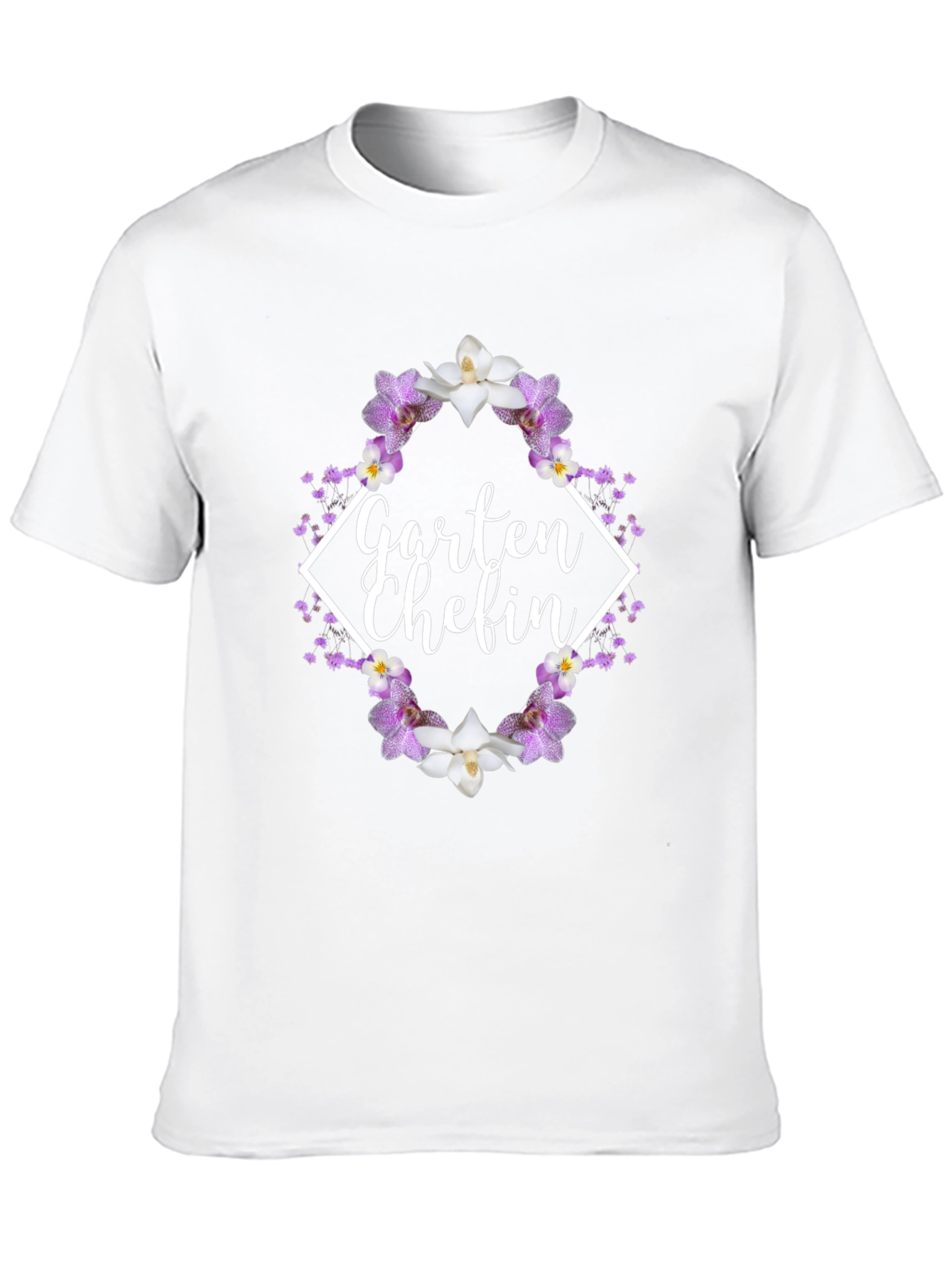 Garten Chefin Floral T-Shirt