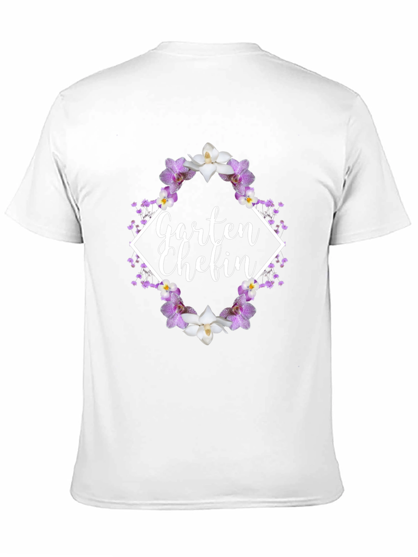 Garten Chefin Floral T-Shirt
