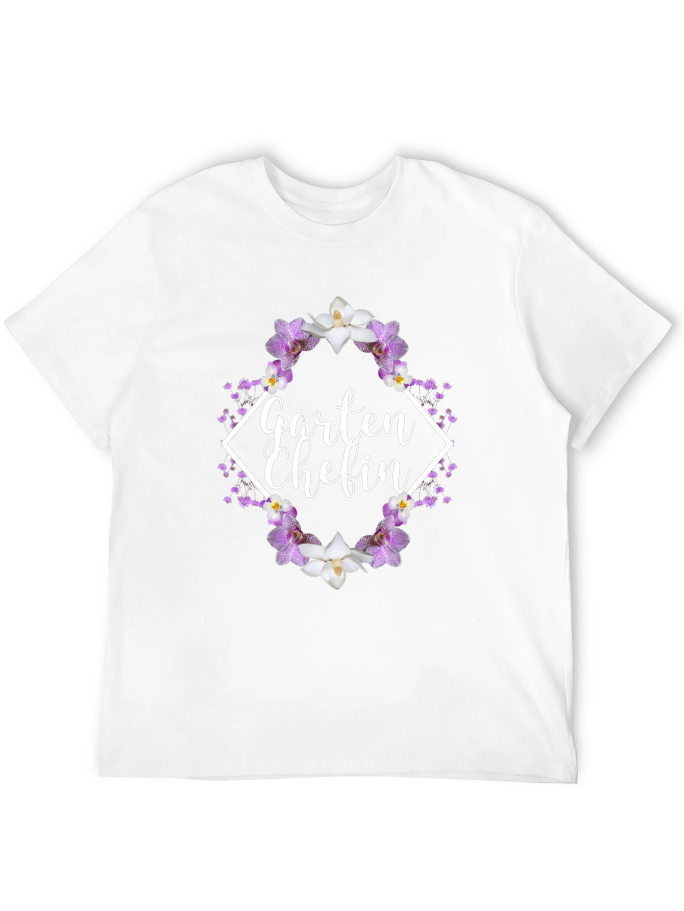 Garten Chefin Floral T-Shirt
