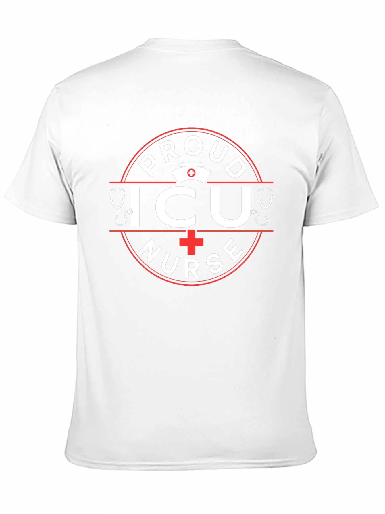 Proud ICU Nurse T-Shirt - Black