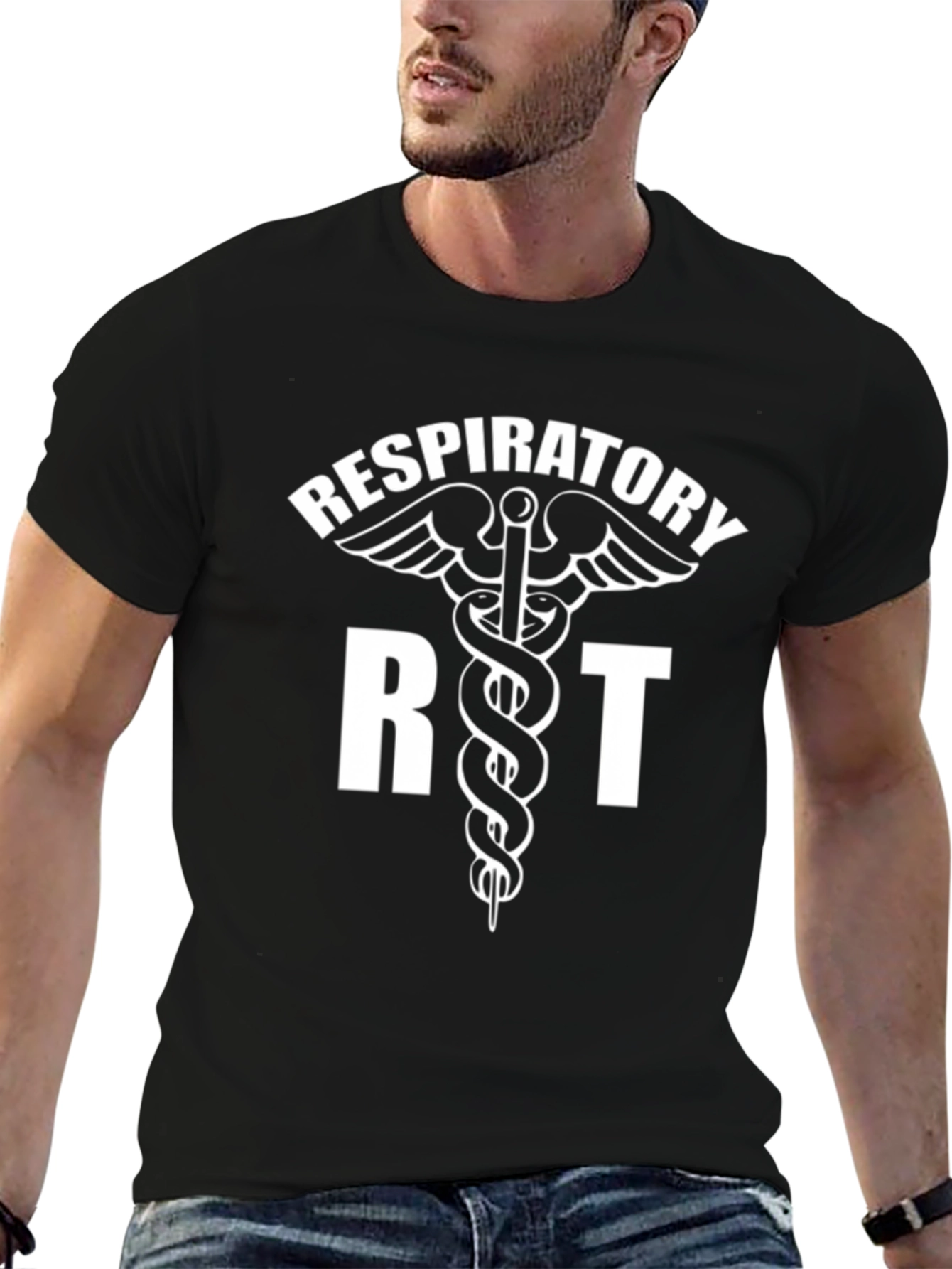 Respiratory Therapist RT Caduceus T-Shirt