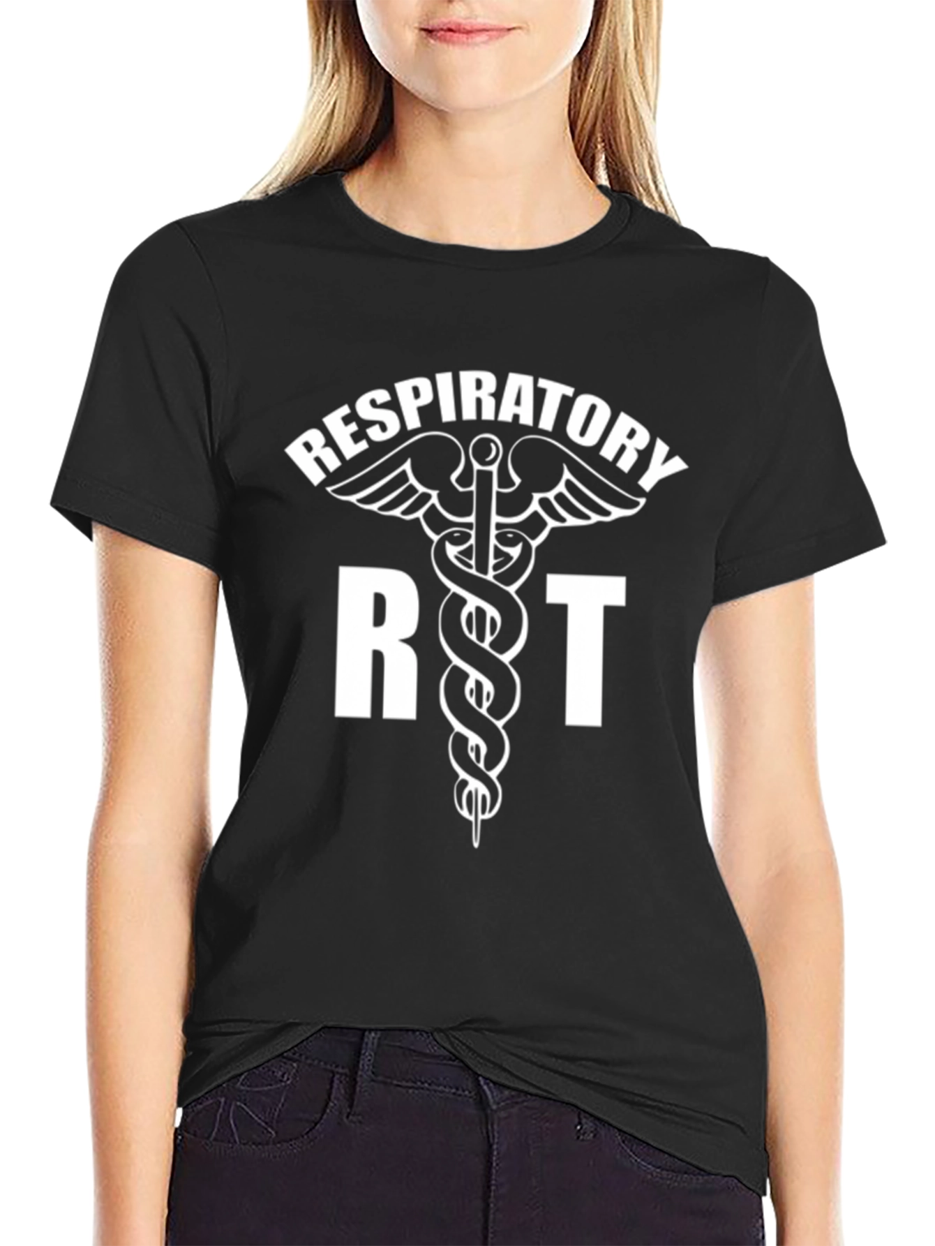 Respiratory Therapist RT Caduceus T-Shirt