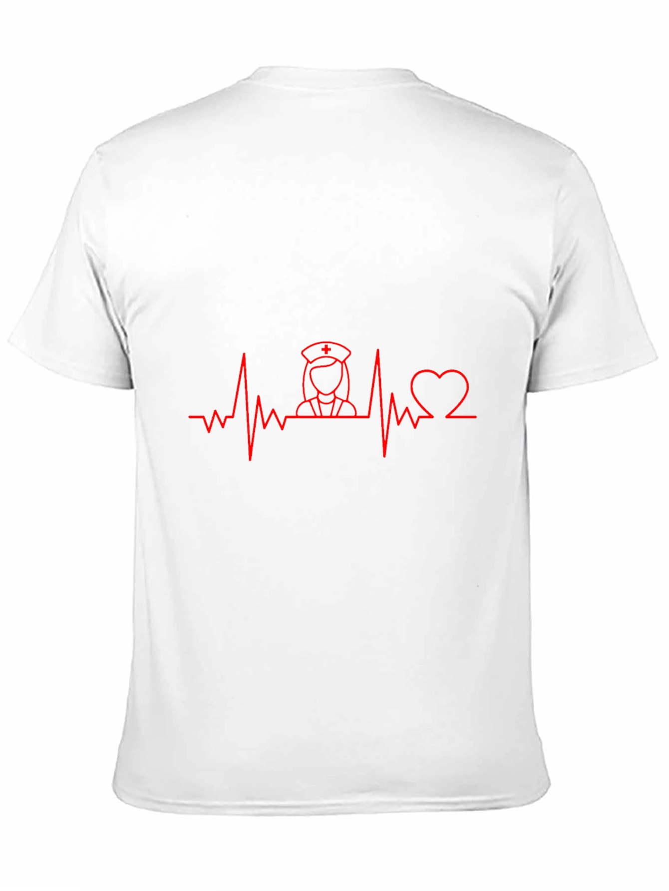 Nurse Heartbeat Graphic T-Shirt