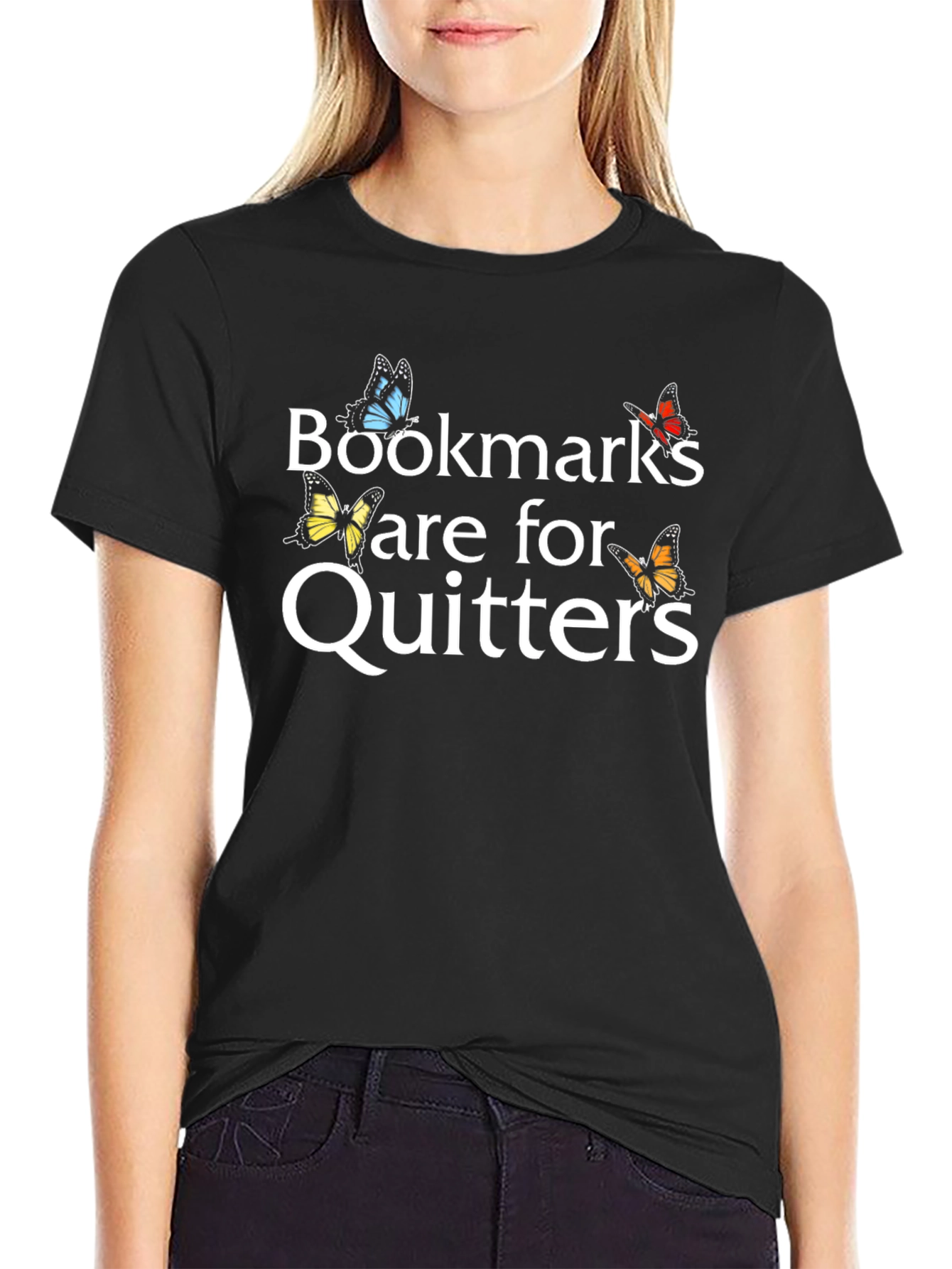 Bookmarks Are For Quitters T-Shirt