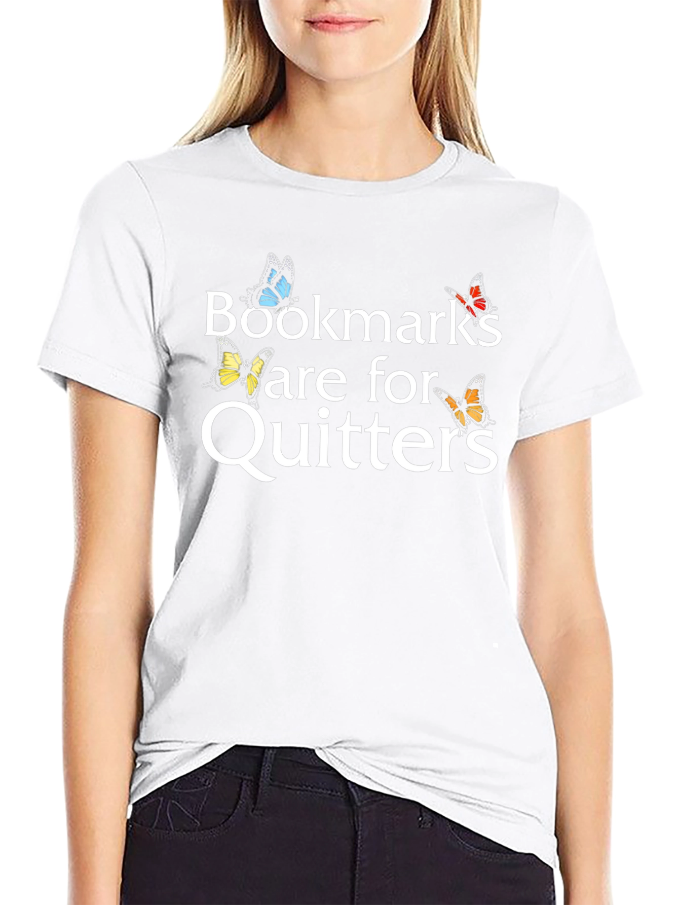 Bookmarks Are For Quitters T-Shirt