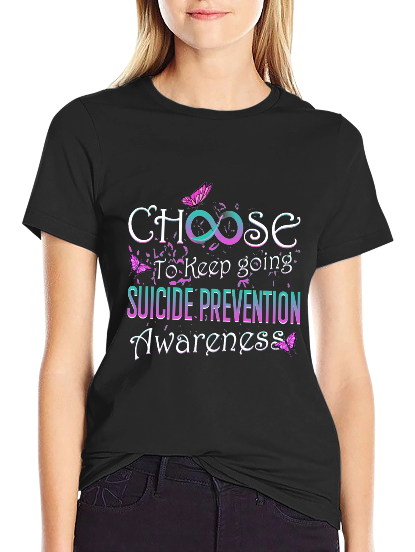 Suicide Prevention Awareness Graphic Tee