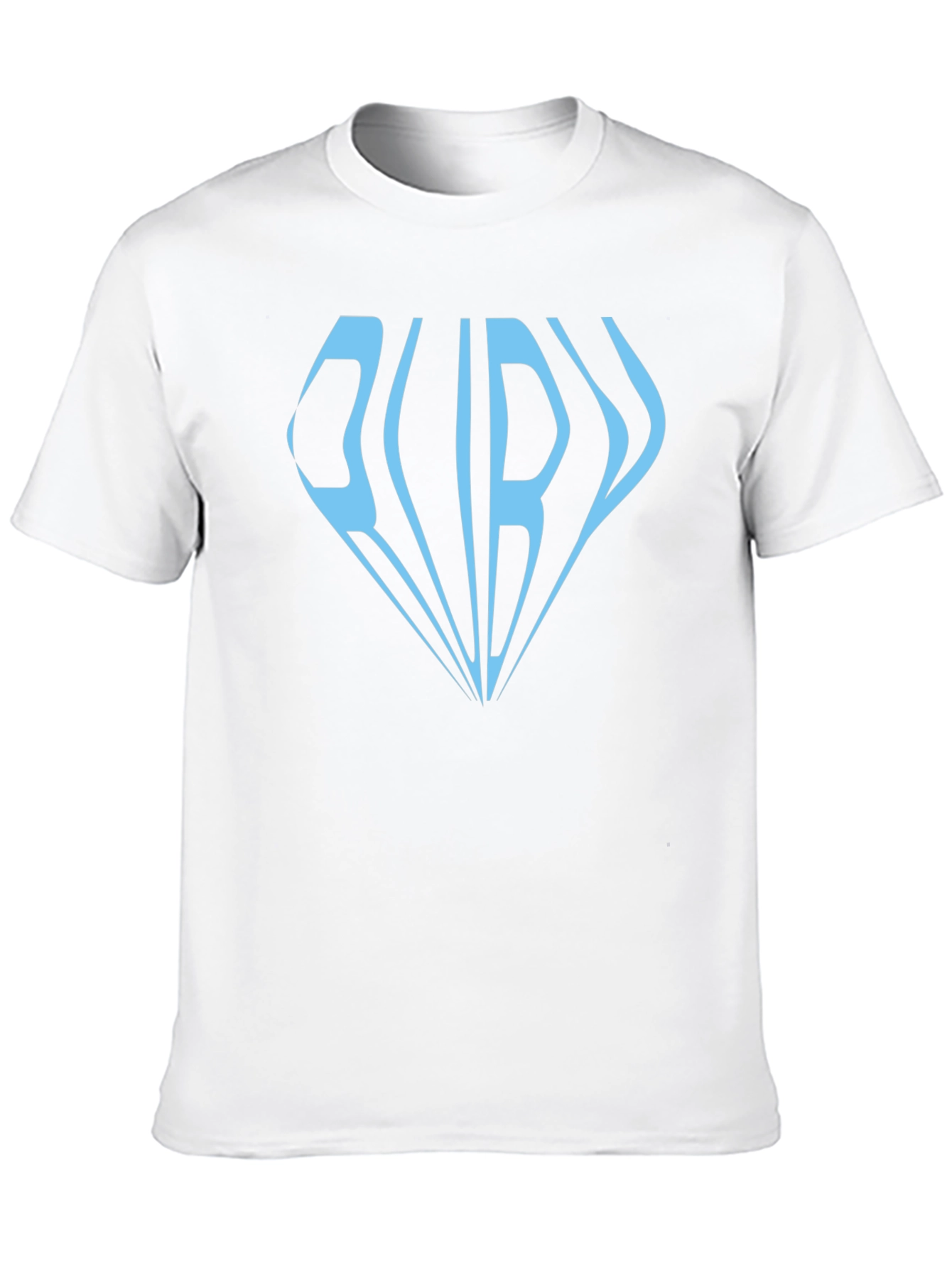 Ruby Diamond Graphic Print Black T-Shirt