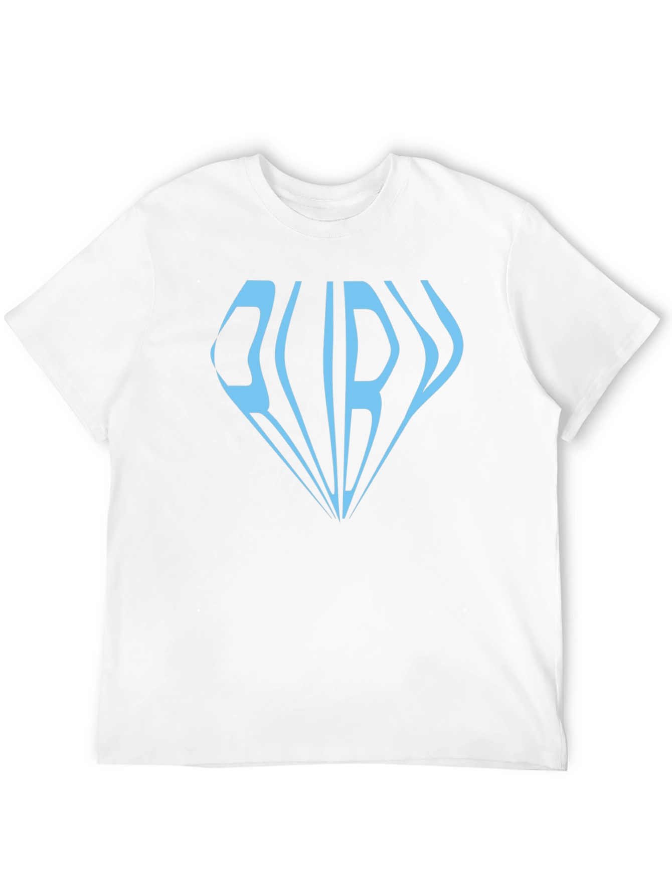 Ruby Diamond Graphic Print Black T-Shirt