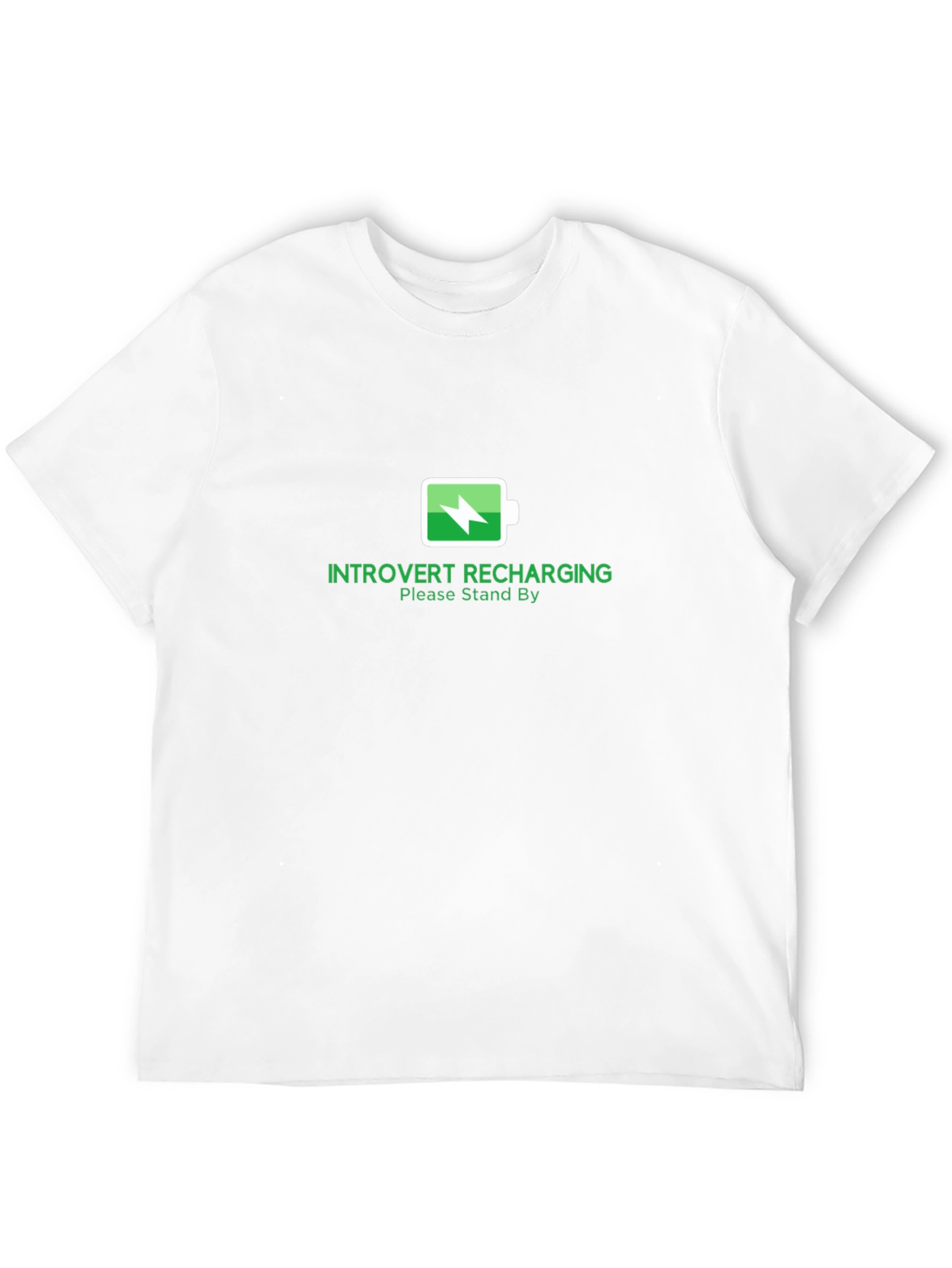 Introvert Recharging T-Shirt - Soft Cotton Tee