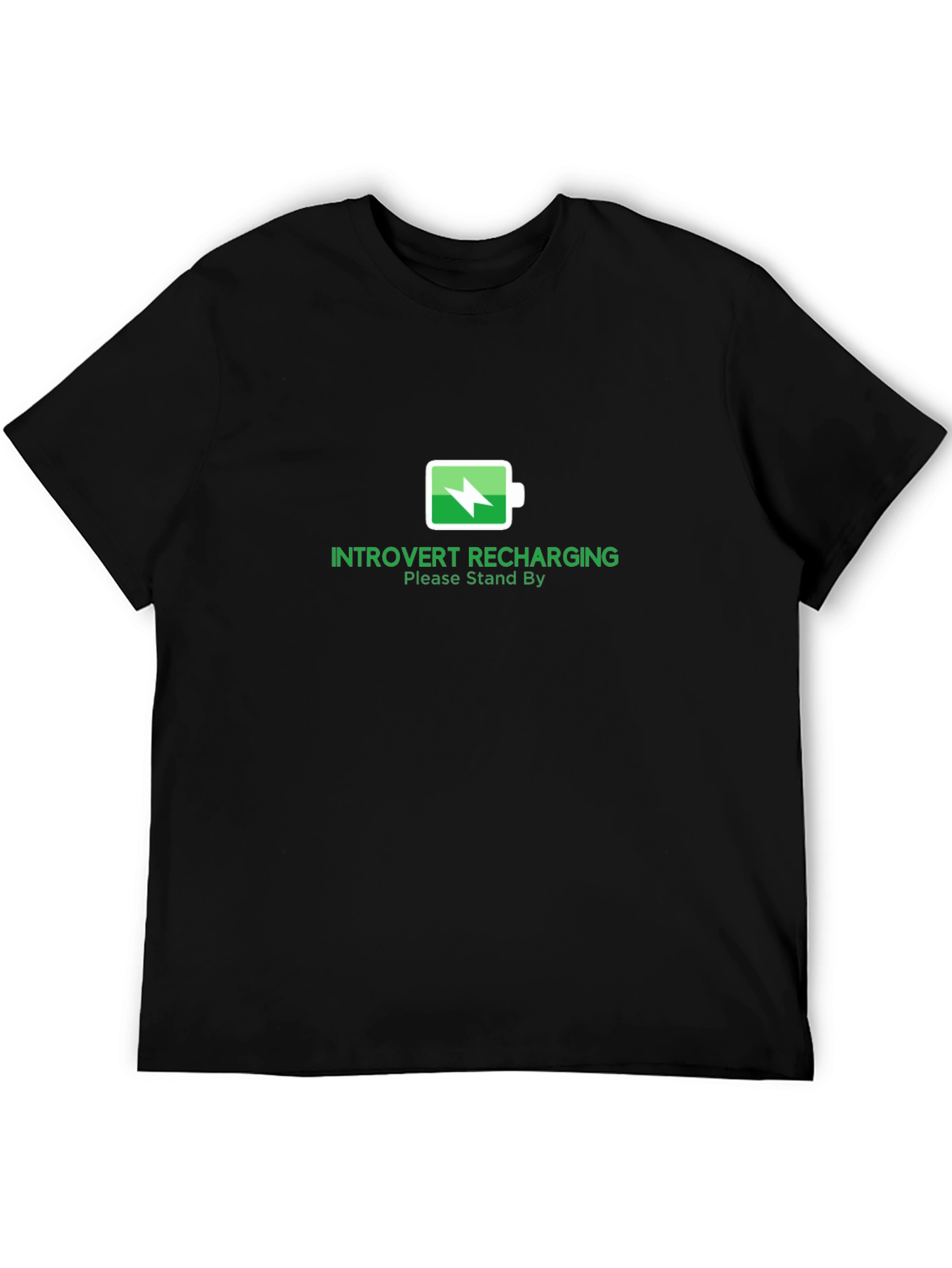 Introvert Recharging T-Shirt - Soft Cotton Tee