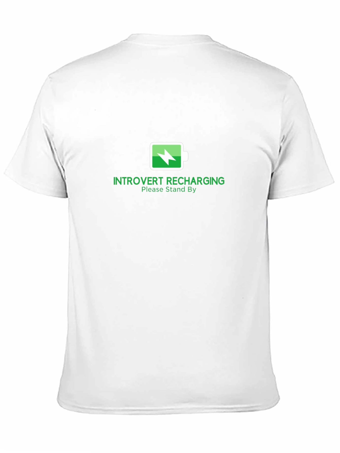 Introvert Recharging T-Shirt - Soft Cotton Tee
