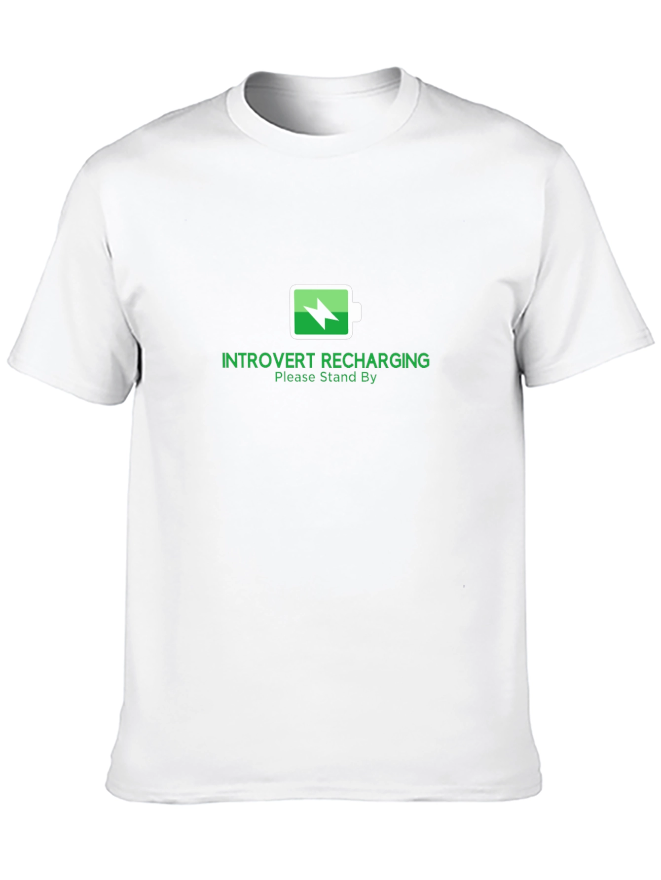 Introvert Recharging T-Shirt - Soft Cotton Tee
