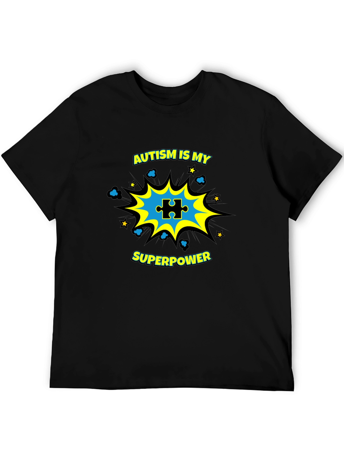 Autism Is My Superpower Graphic T-Shirt