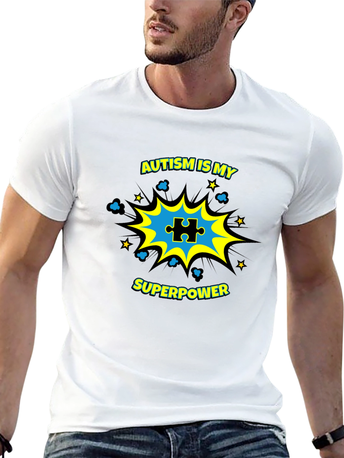 Autism Is My Superpower Graphic T-Shirt