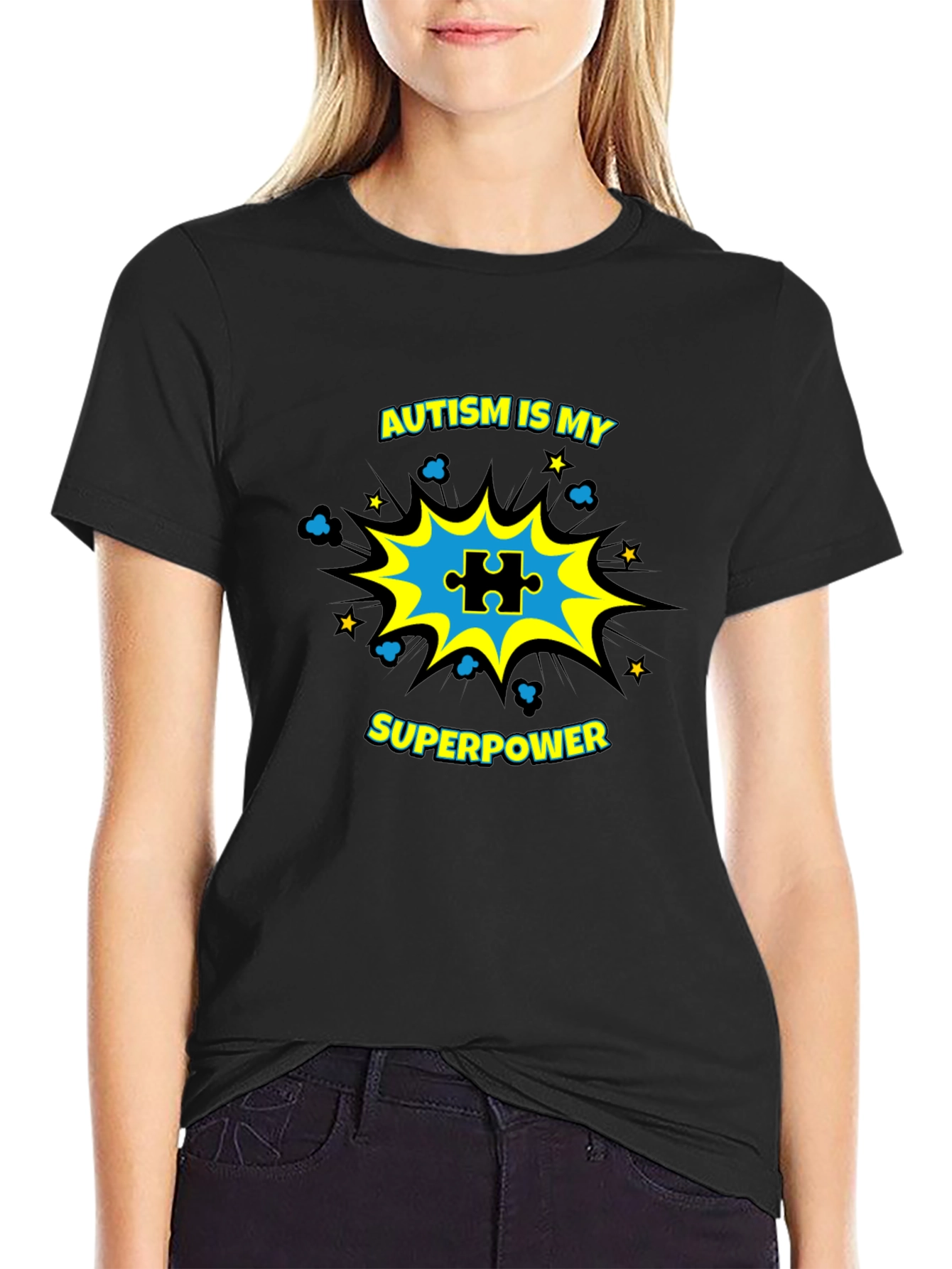 Autism Is My Superpower Graphic T-Shirt