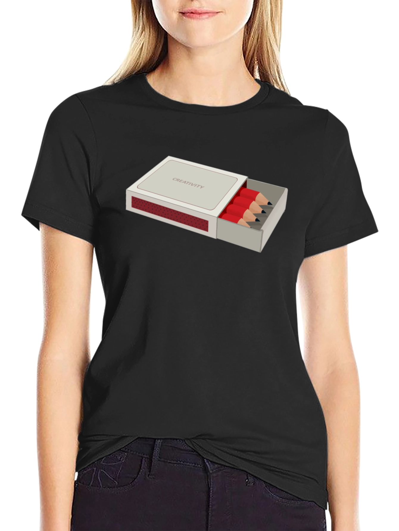 Creativity Pencil Box Graphic Tee