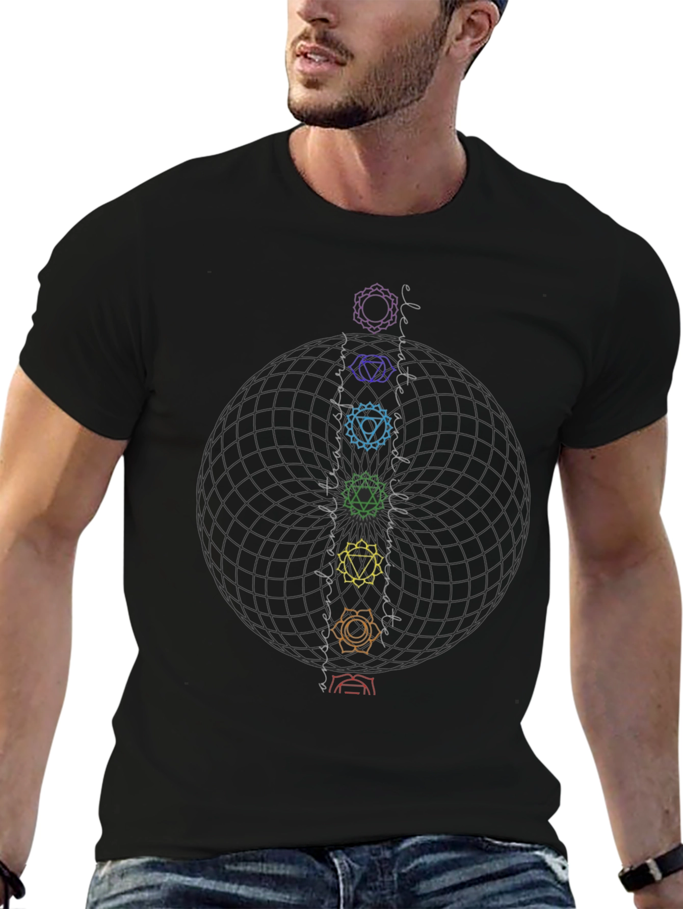 Chakra Energy T-Shirt - Meditate in Style