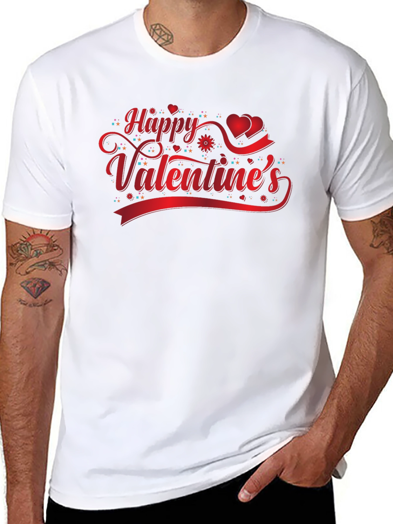 Happy Valentines Day Graphic Tee