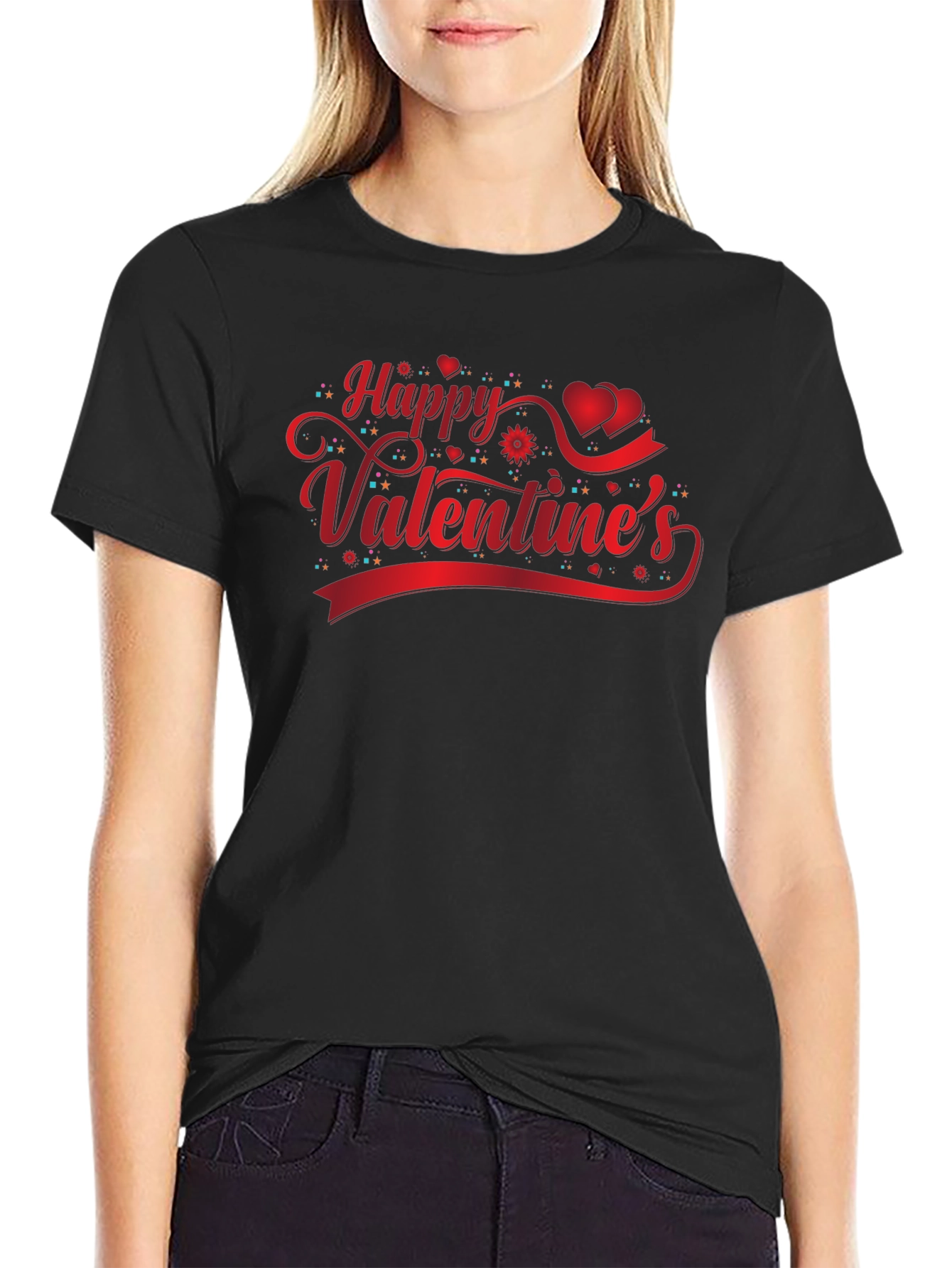 Happy Valentines Day Graphic Tee
