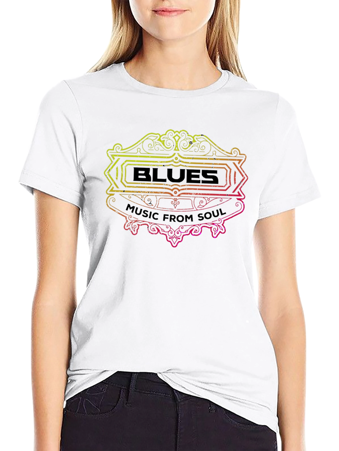 Blues Music from Soul Graphic T-Shirt