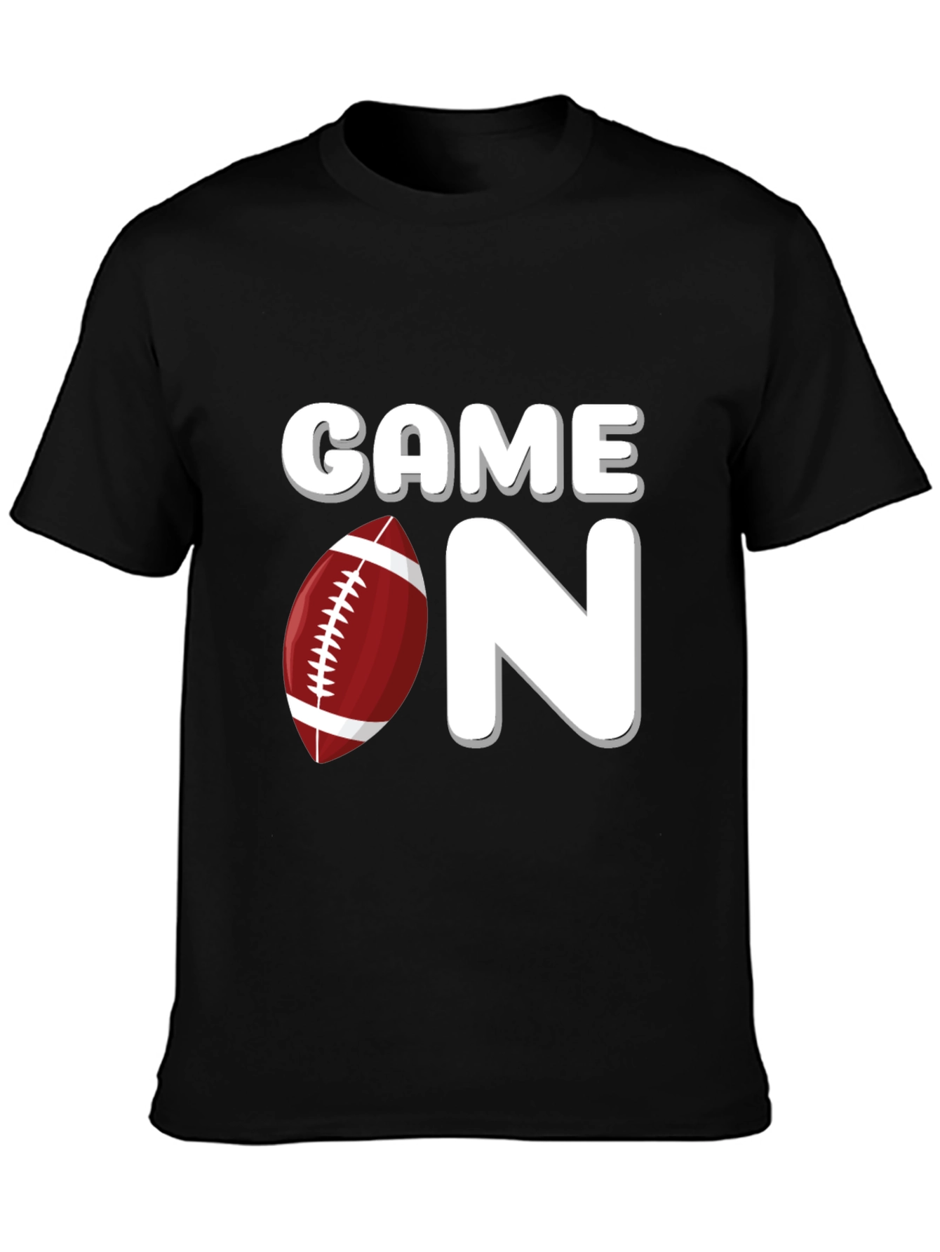 Game On Football Graphic T-Shirt
