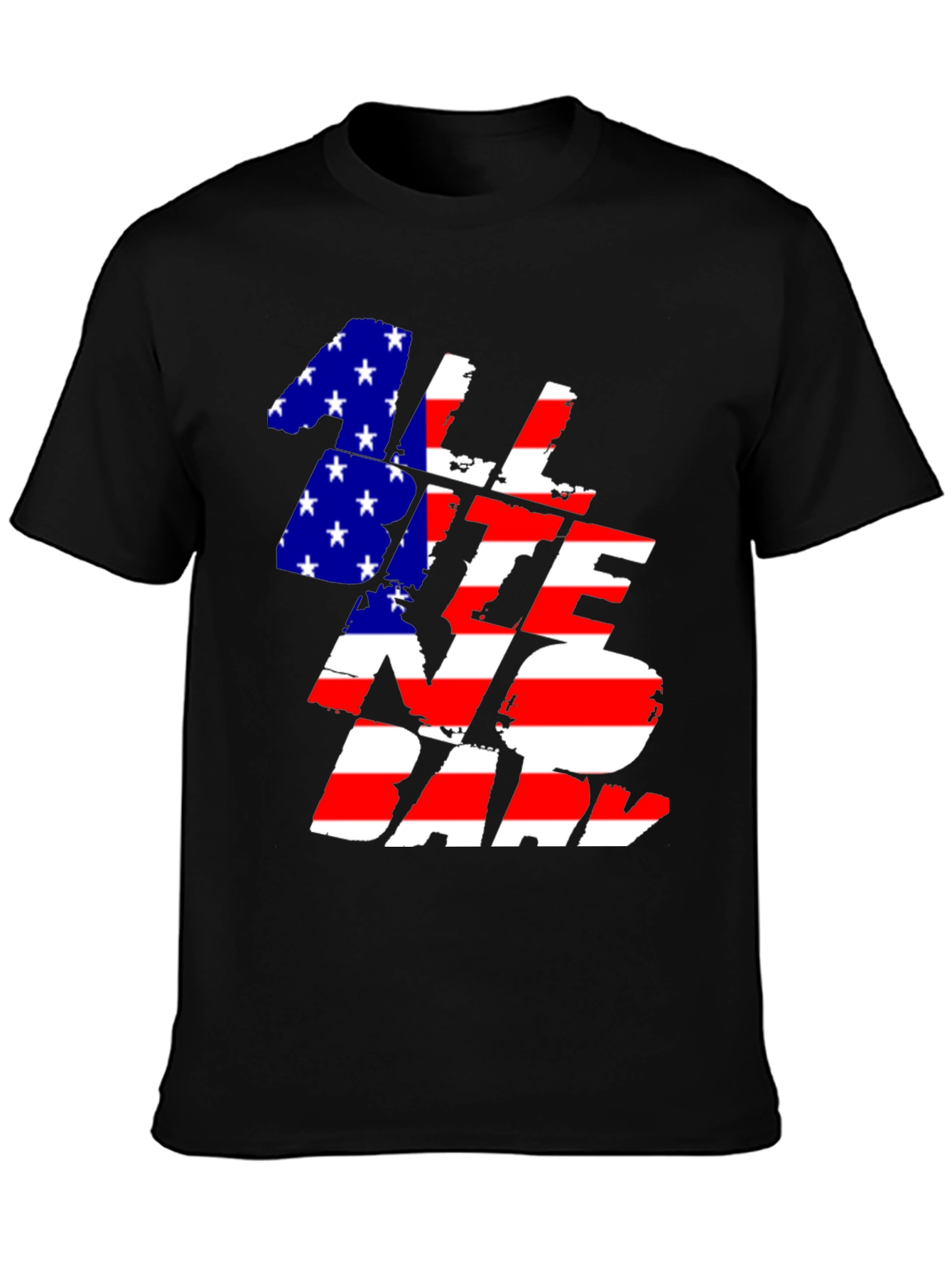 Patriotic All State No Dad T-Shirt