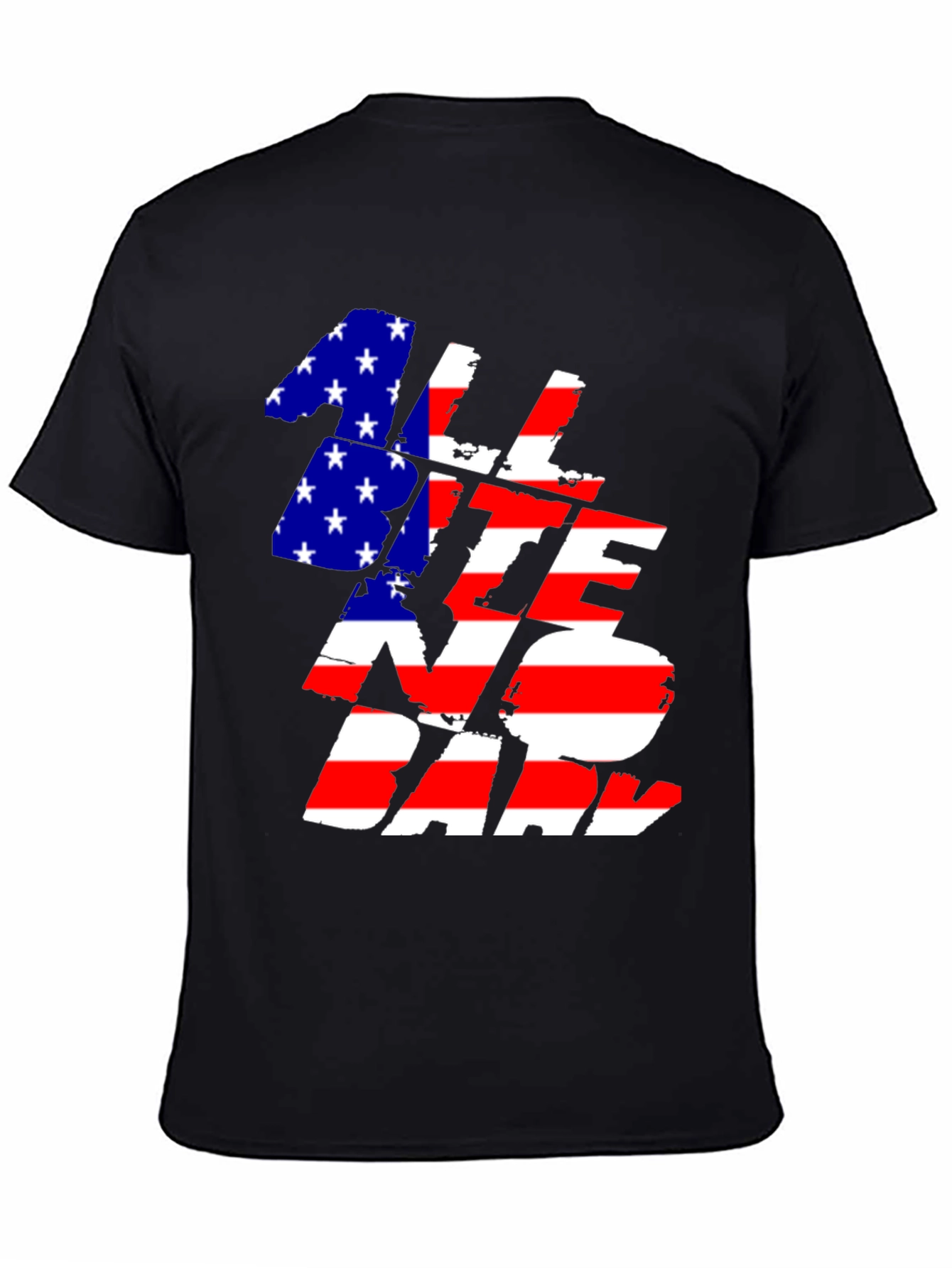 Patriotic All State No Dad T-Shirt