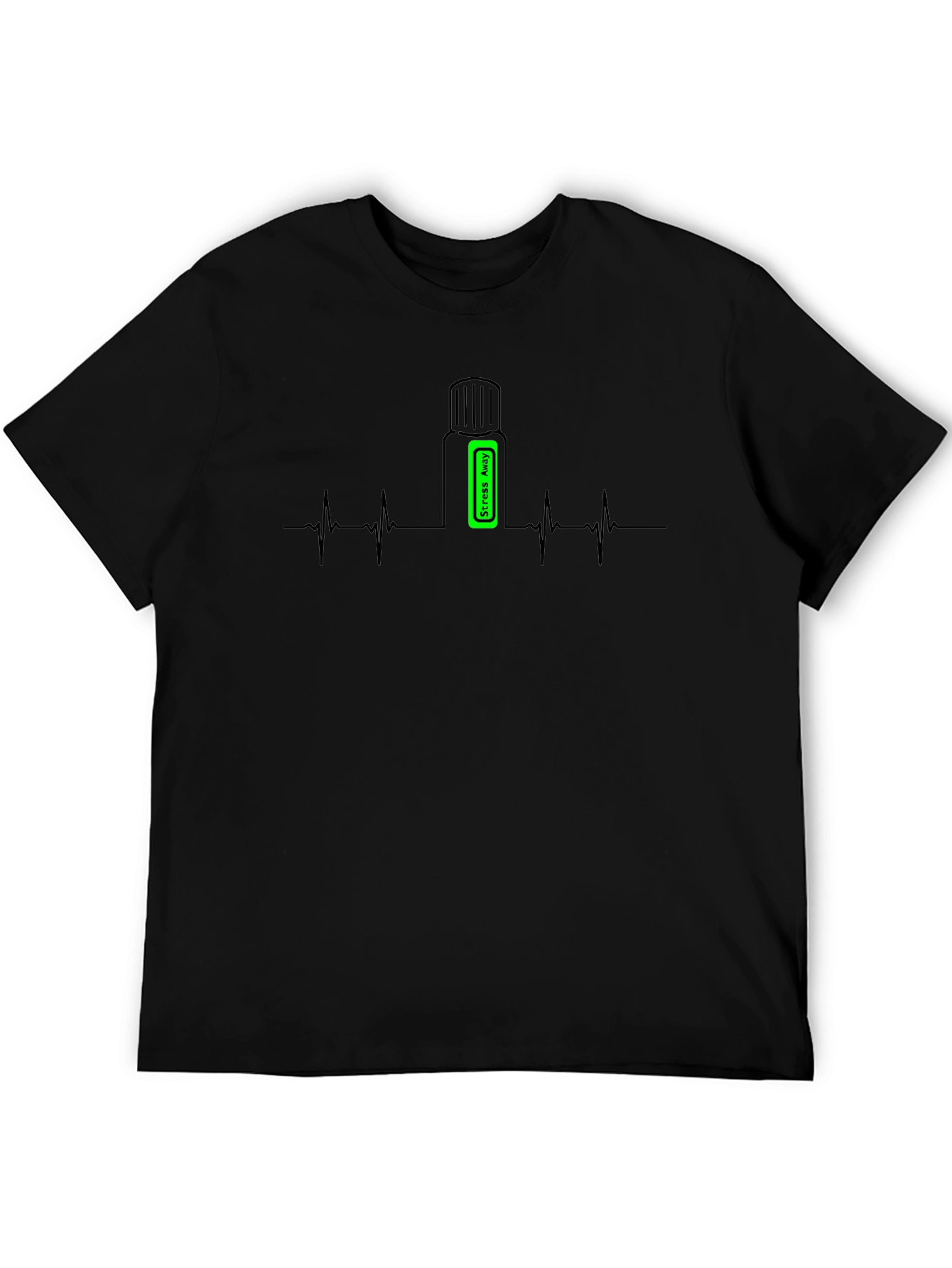 Stress Away Essential Oil Heartbeat T-Shirt