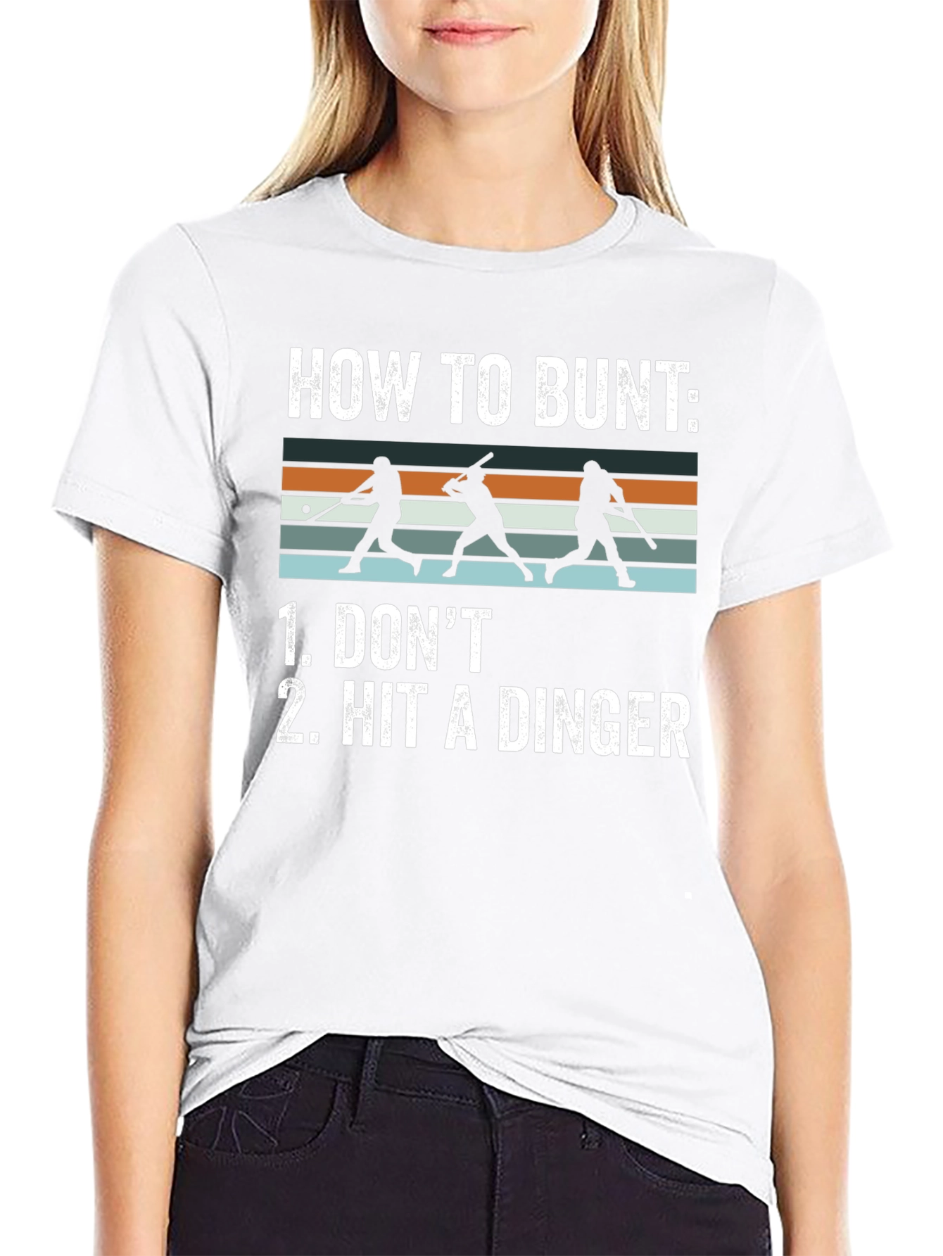 How To Bunt T-Shirt - Funny Baseball Tee