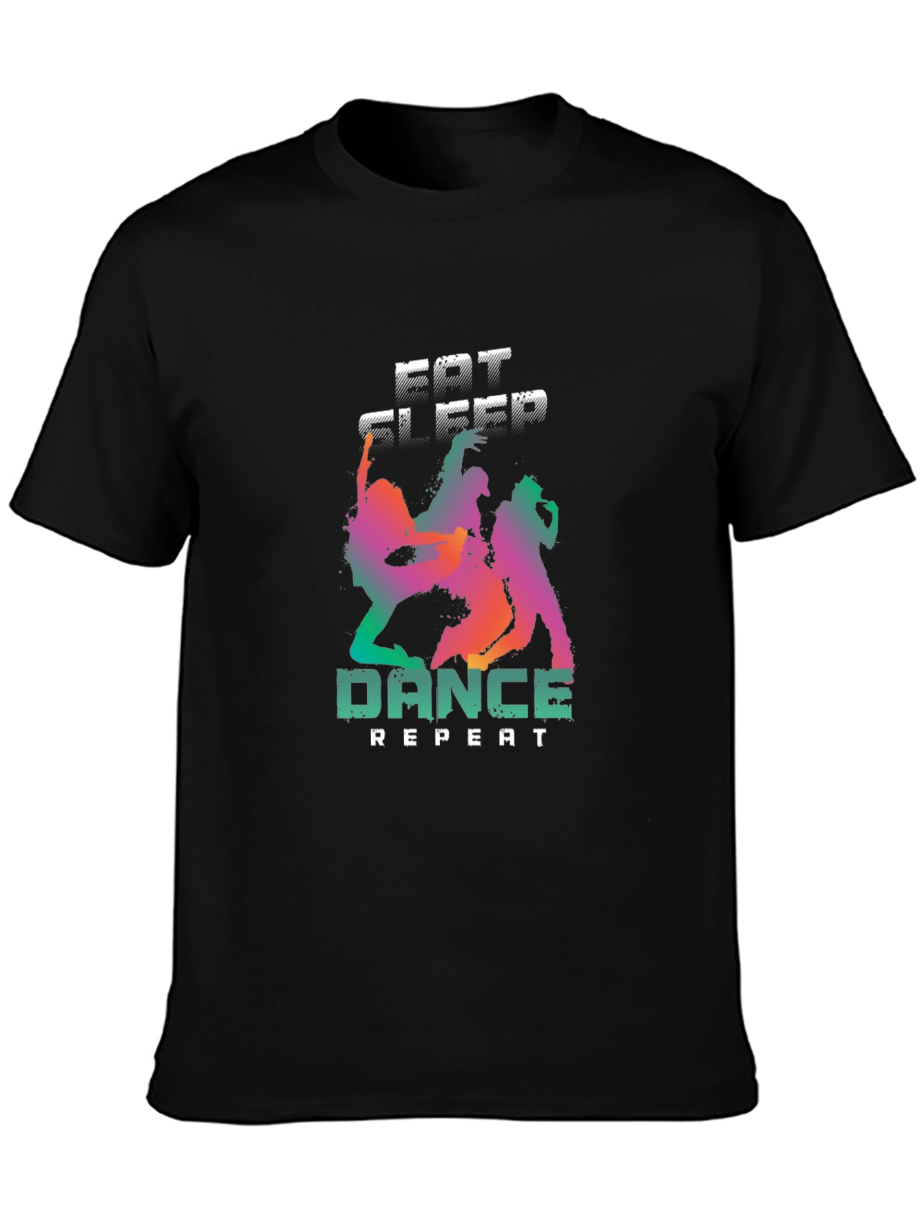 Eat Sleep Dance Repeat Graphic T-Shirt