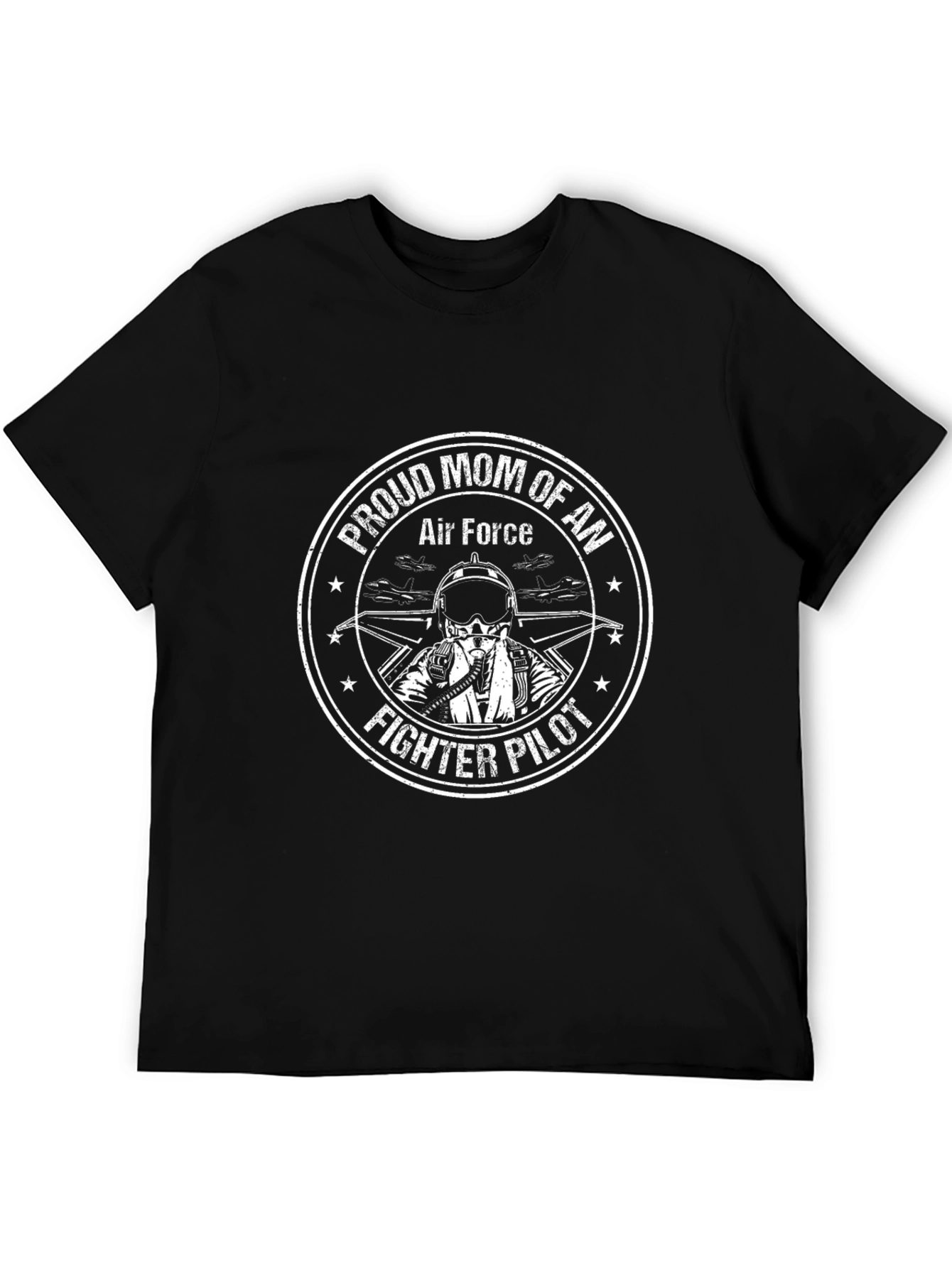 Proud Air Force Mom T-Shirt Fighter Pilot Tee