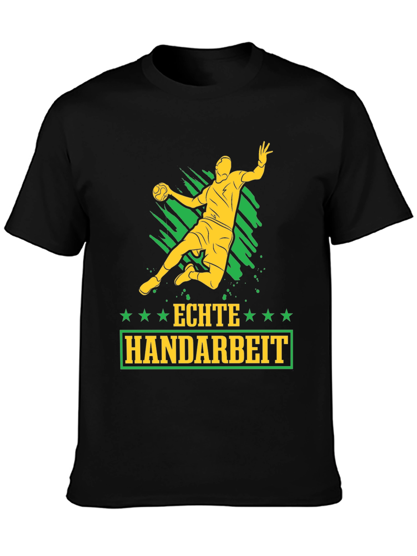 Echte Handarbeit Handball Graphic T-Shirt
