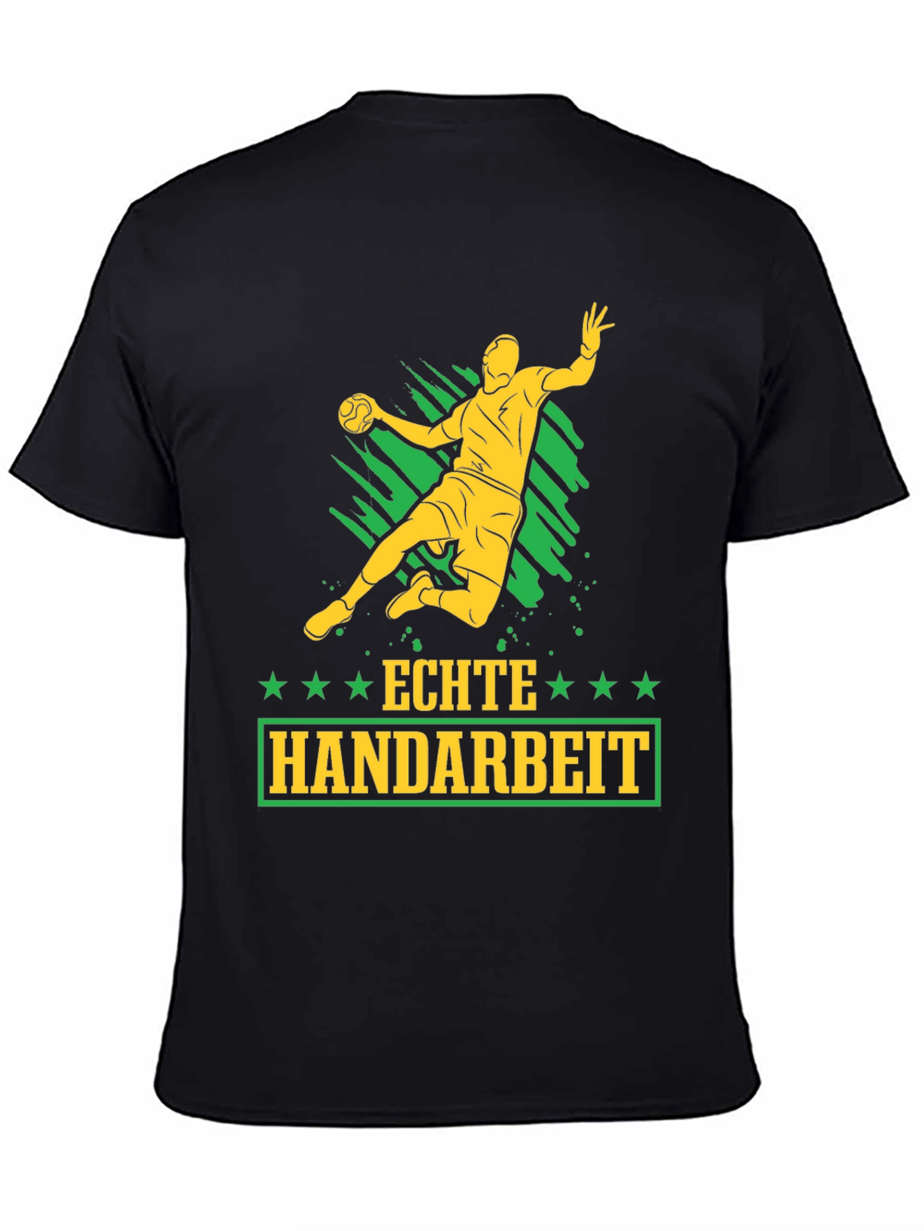 Echte Handarbeit Handball Graphic T-Shirt