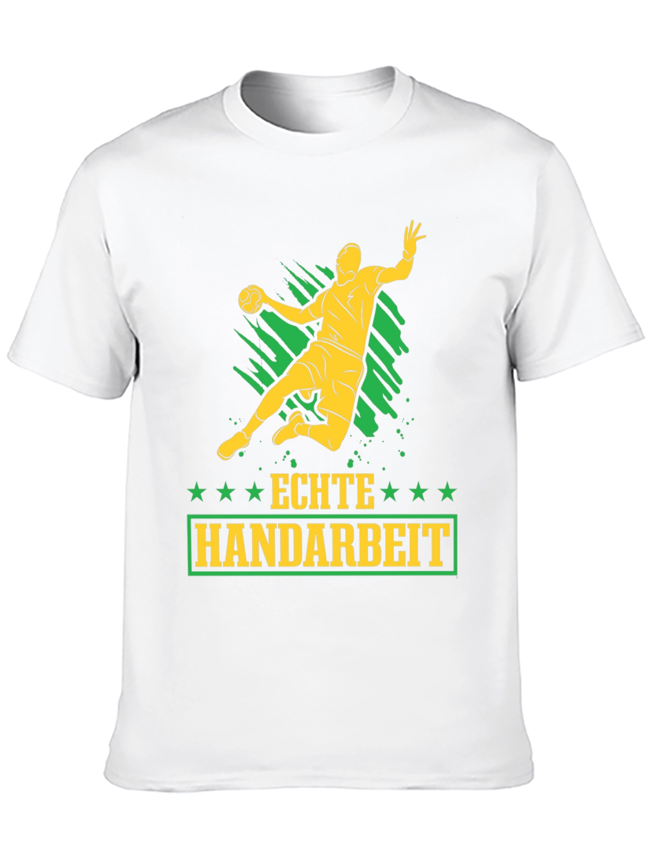 Echte Handarbeit Handball Graphic T-Shirt