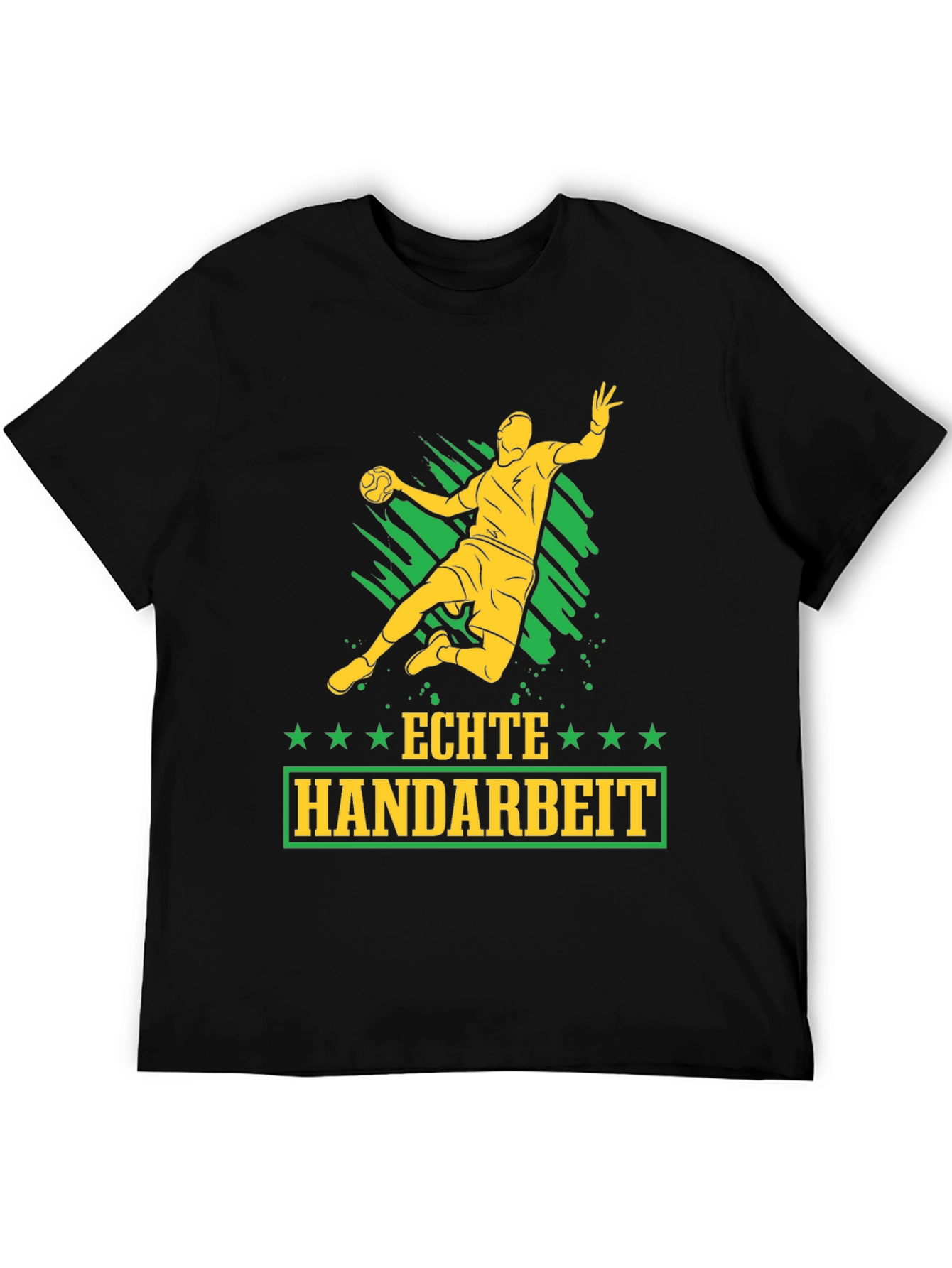 Echte Handarbeit Handball Graphic T-Shirt
