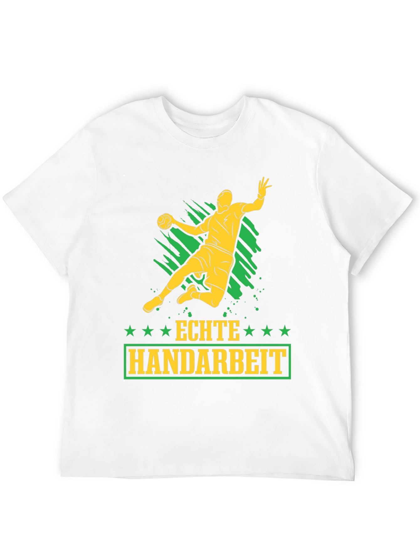 Echte Handarbeit Handball Graphic T-Shirt