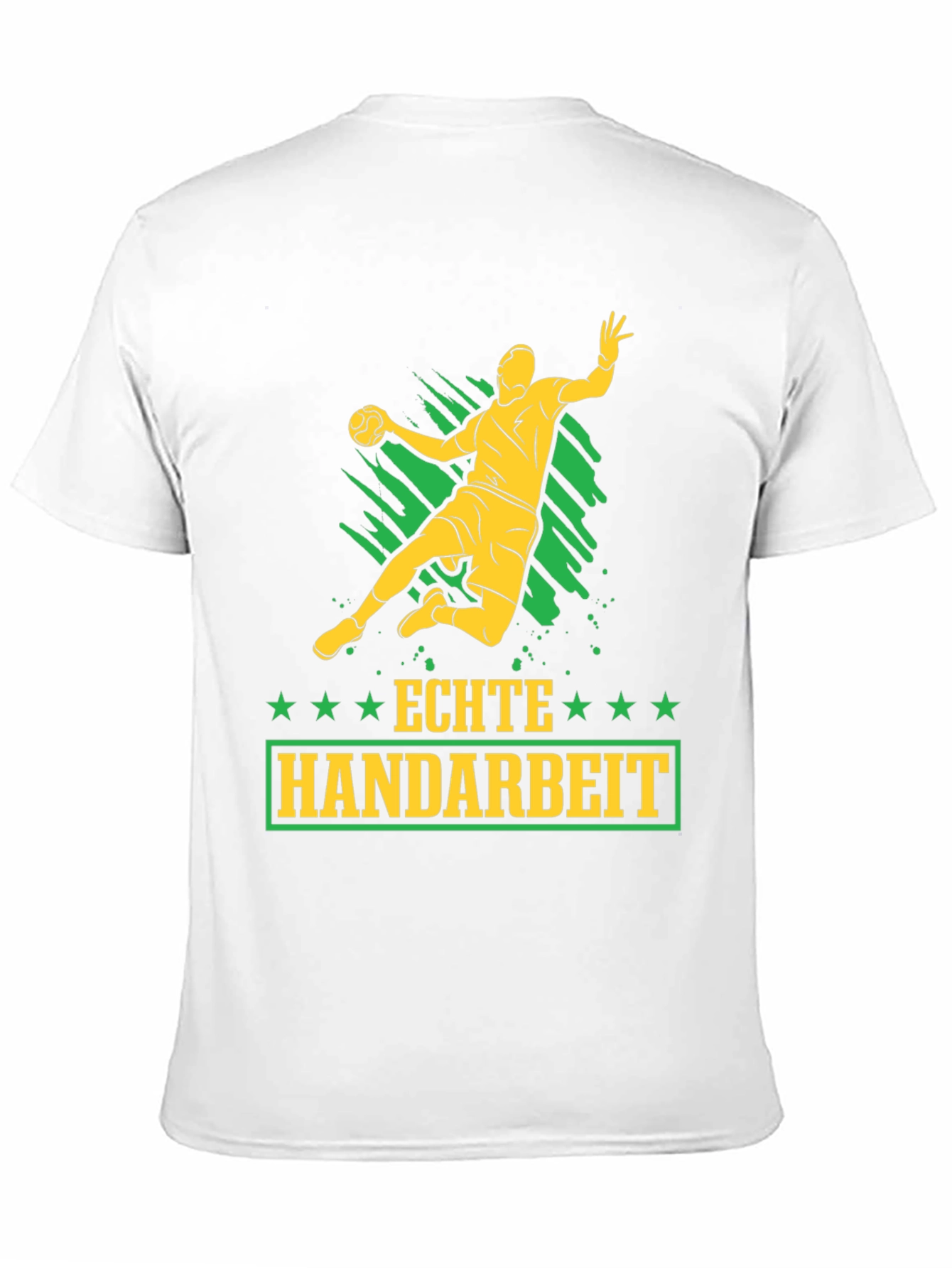 Echte Handarbeit Handball Graphic T-Shirt