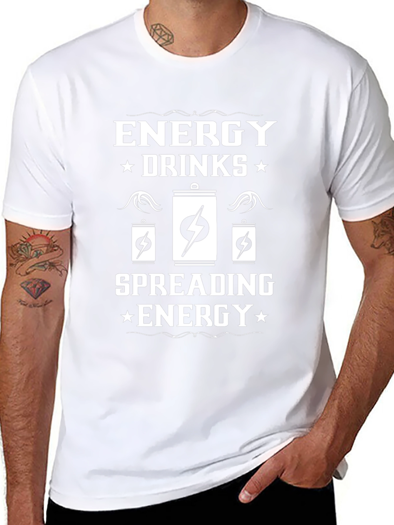 Energy Drinks Graphic Tee
