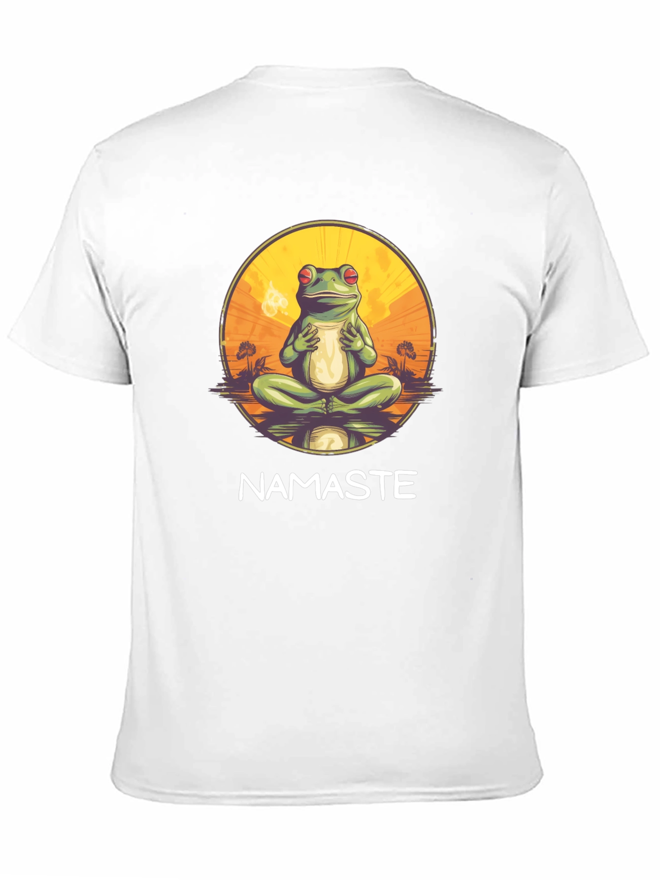 Namaste Frog Graphic Tee