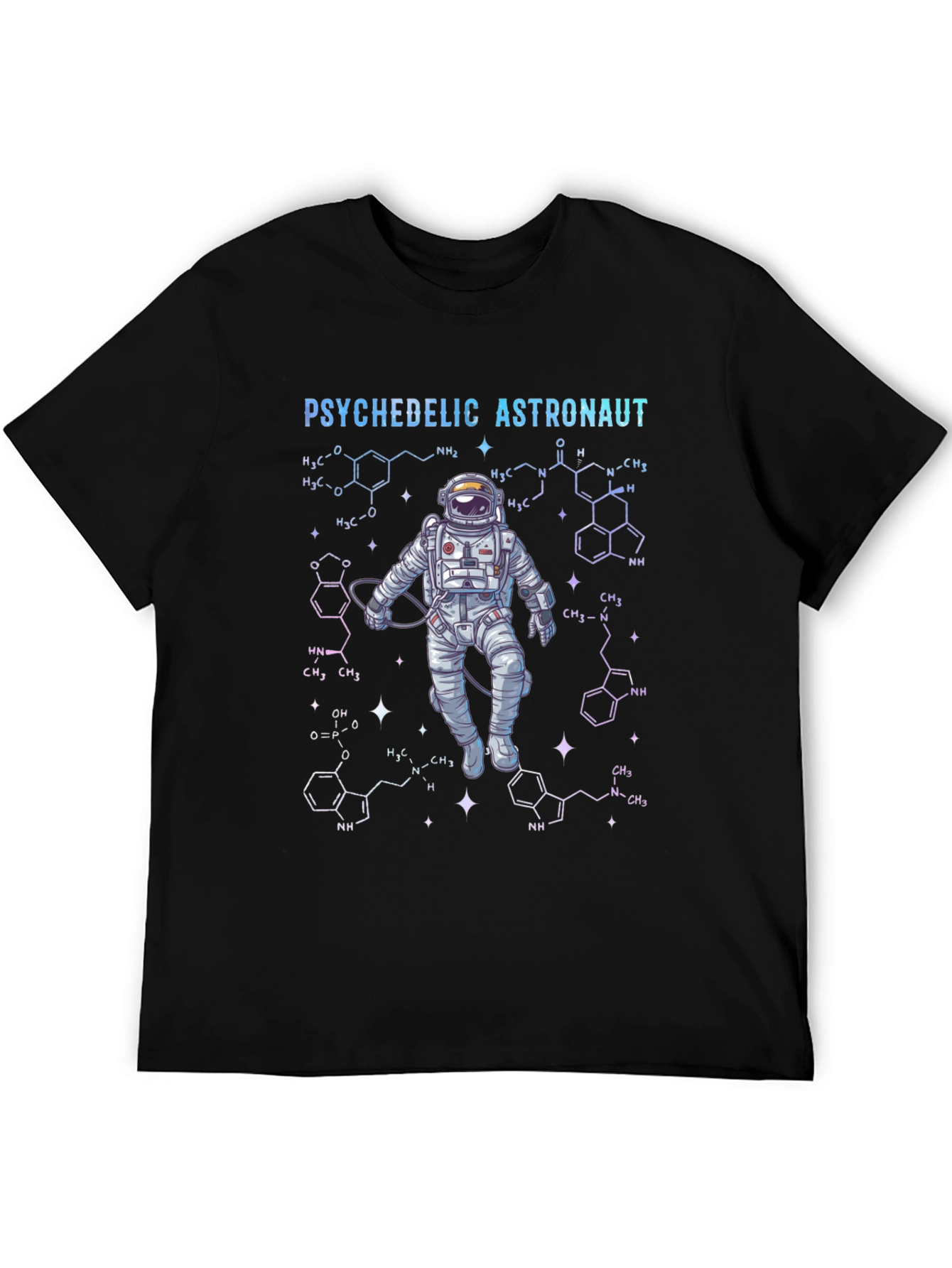 Psychedelic Astronaut Graphic T-Shirt