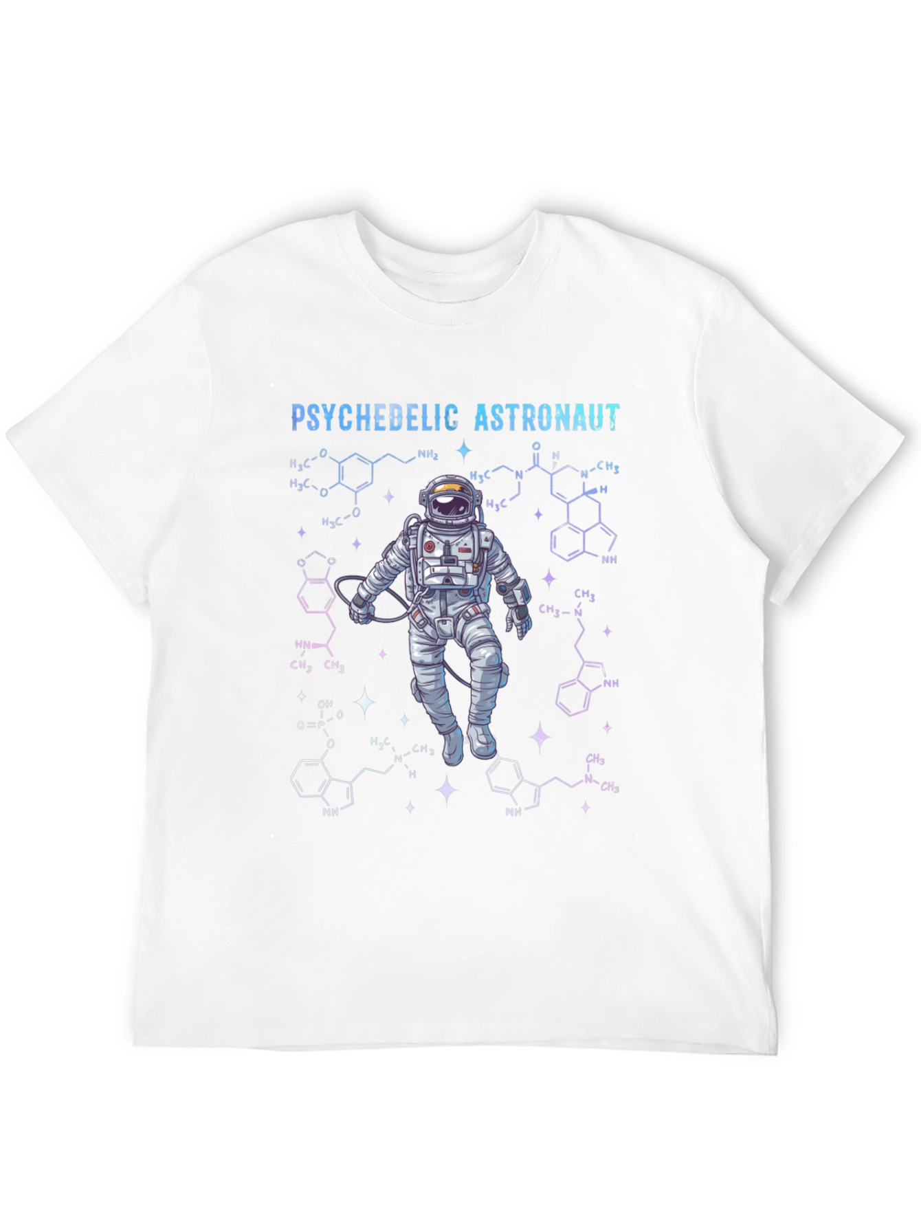 Psychedelic Astronaut Graphic T-Shirt