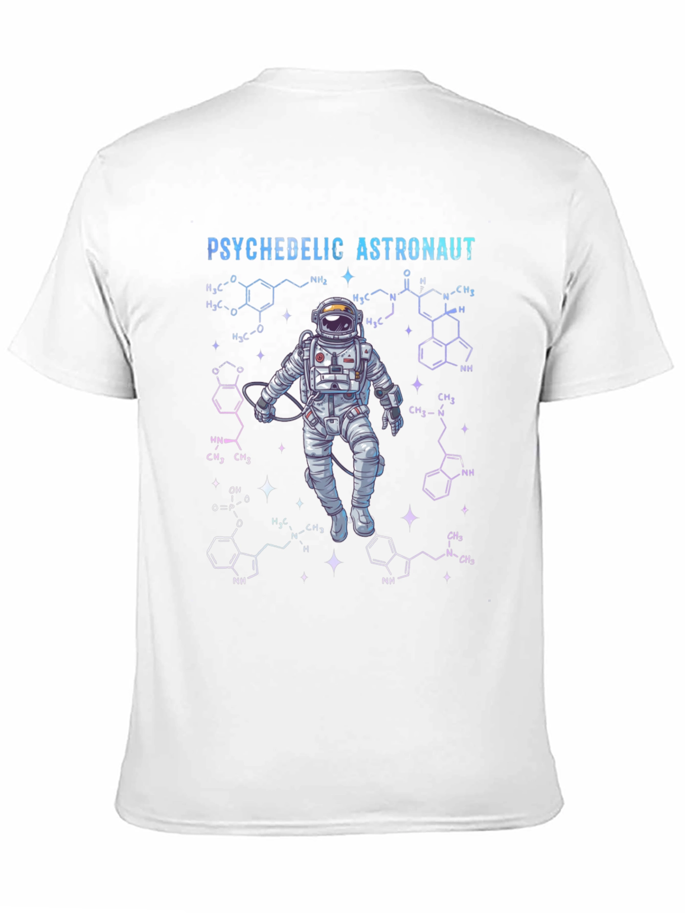 Psychedelic Astronaut Graphic T-Shirt