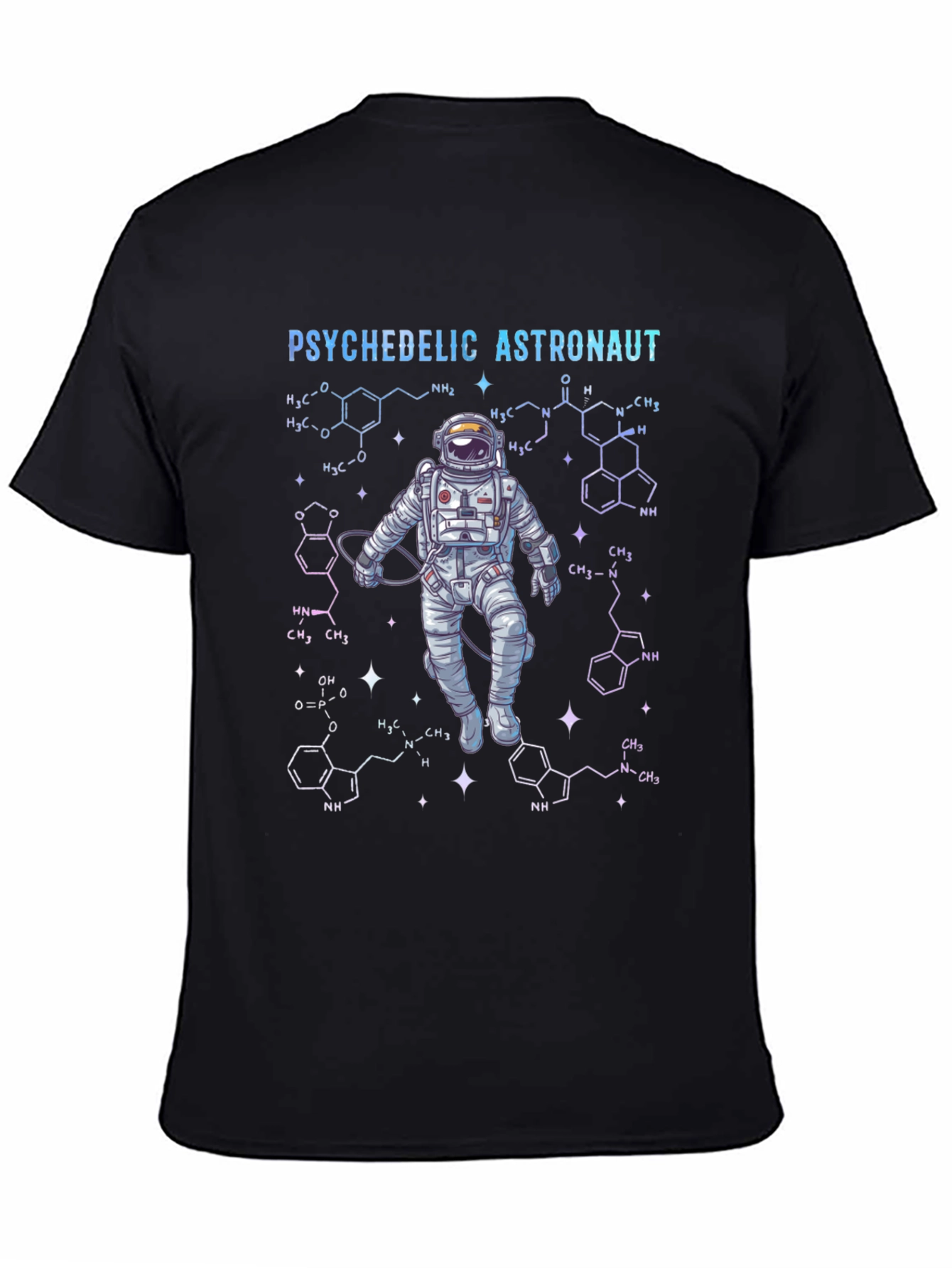 Psychedelic Astronaut Graphic T-Shirt