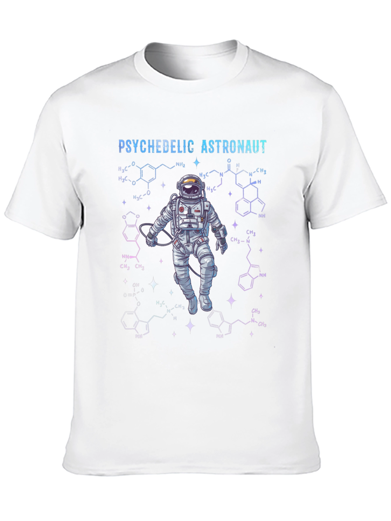 Psychedelic Astronaut Graphic T-Shirt