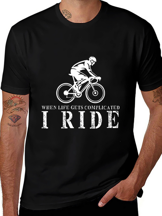 I Ride Cycling T-Shirt