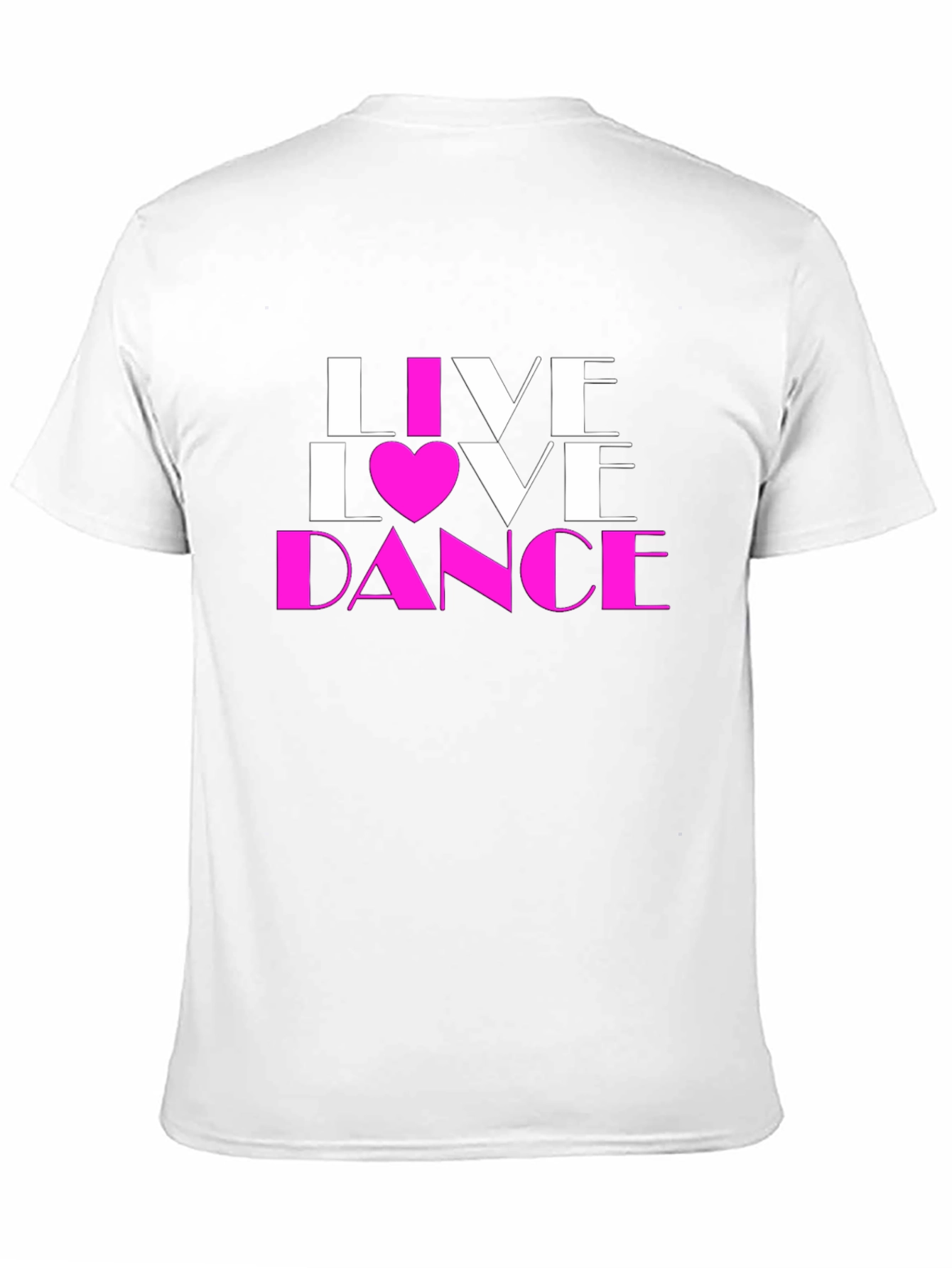 Live Love Dance Graphic Tee Shirt