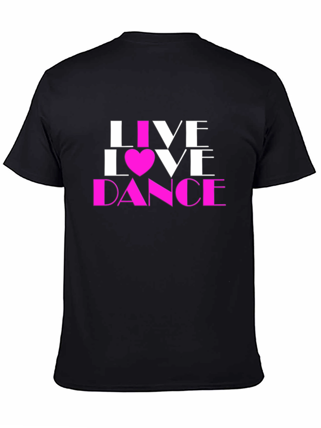 Live Love Dance Graphic Tee Shirt