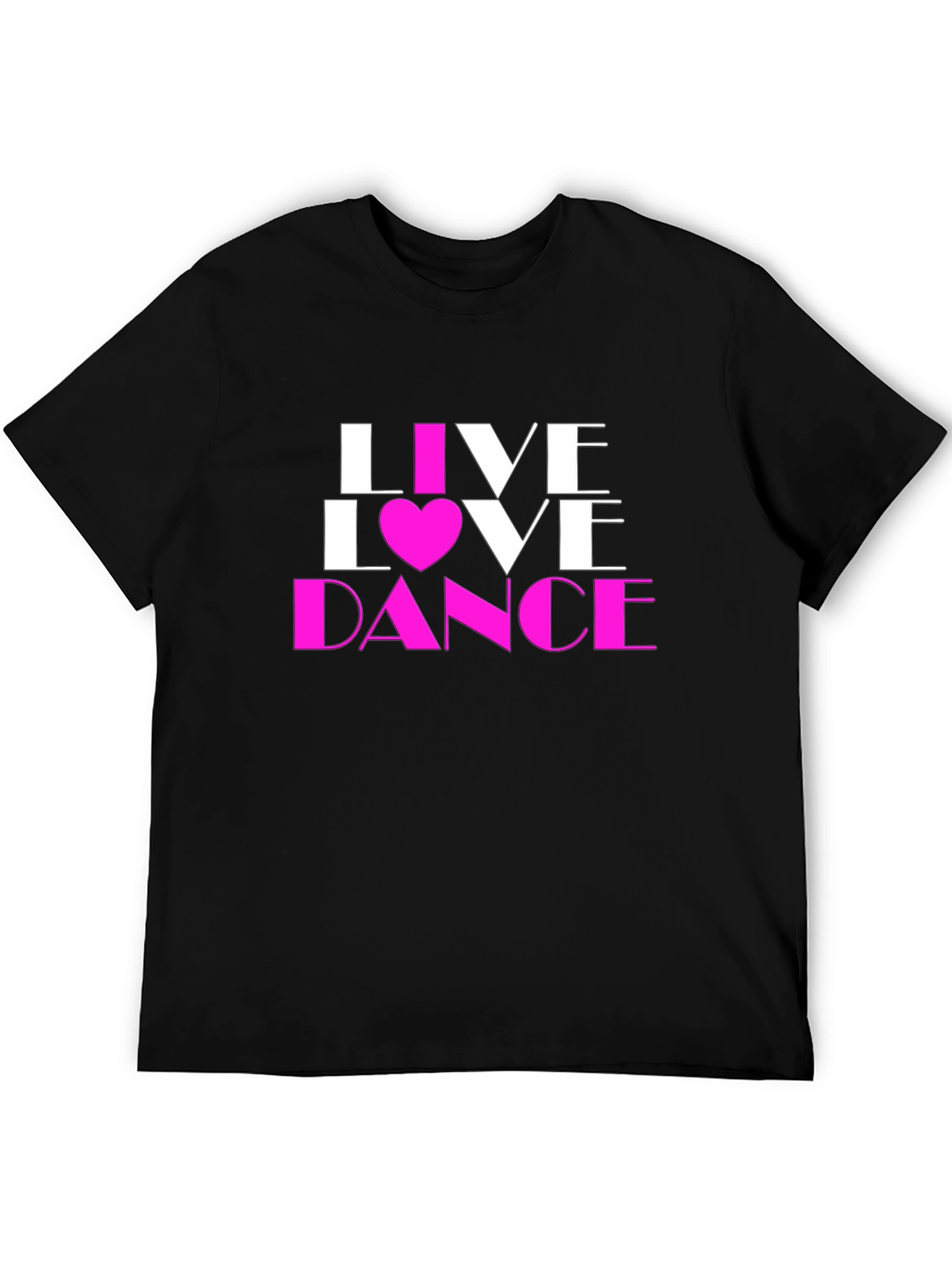 Live Love Dance Graphic Tee Shirt